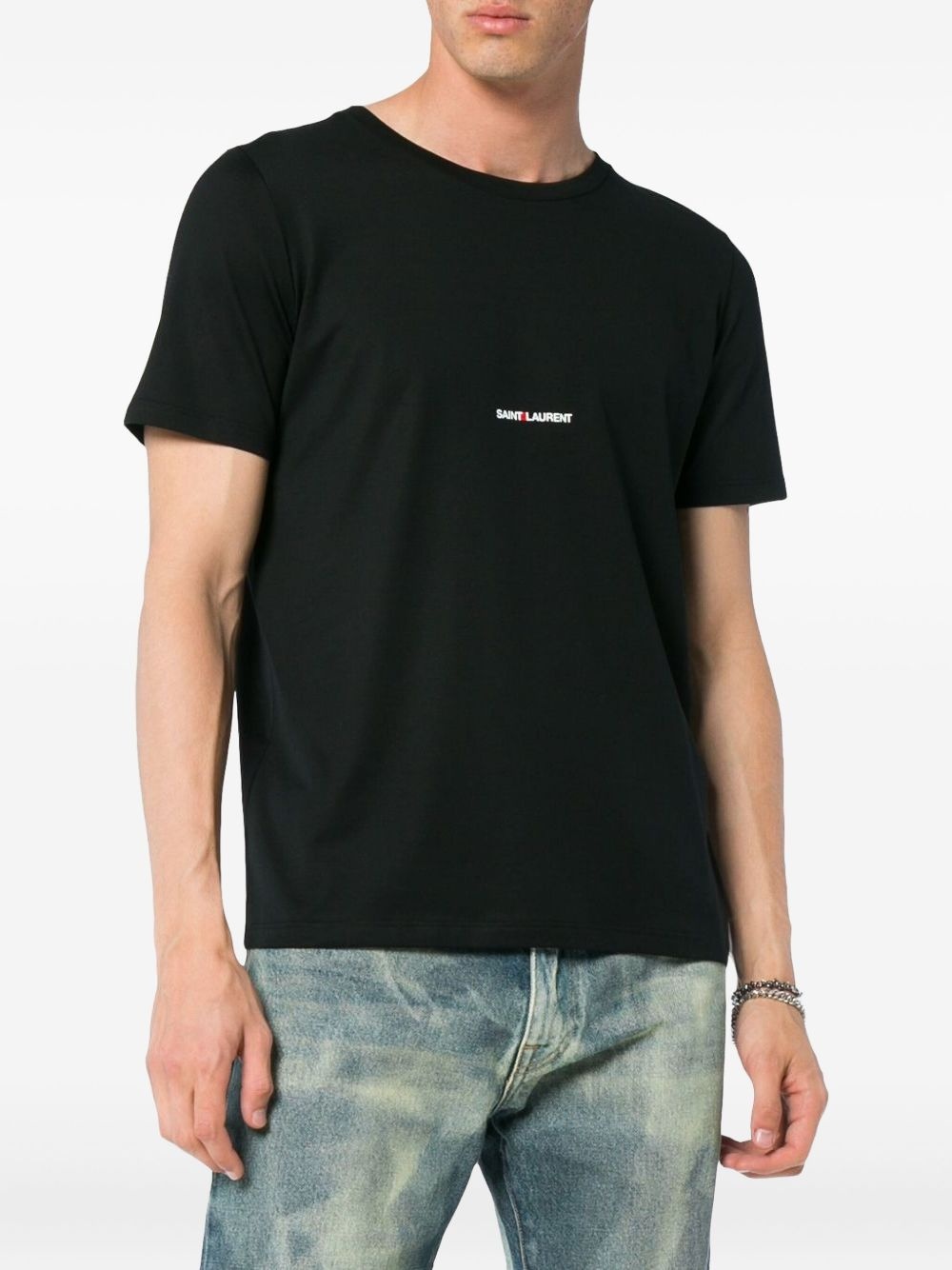 logo-print cotton t-shirt - 2