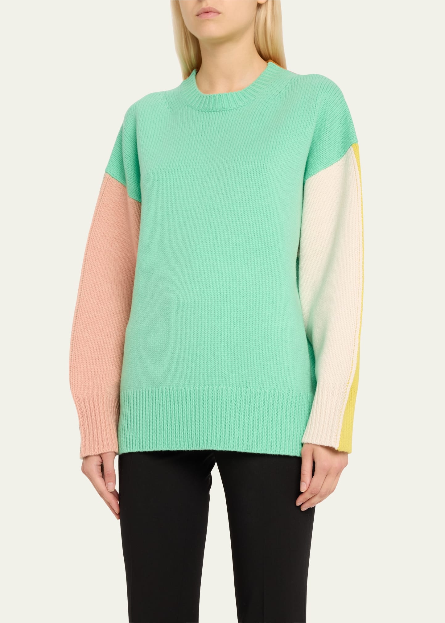 Ryo Colorblock Wool Sweater - 4