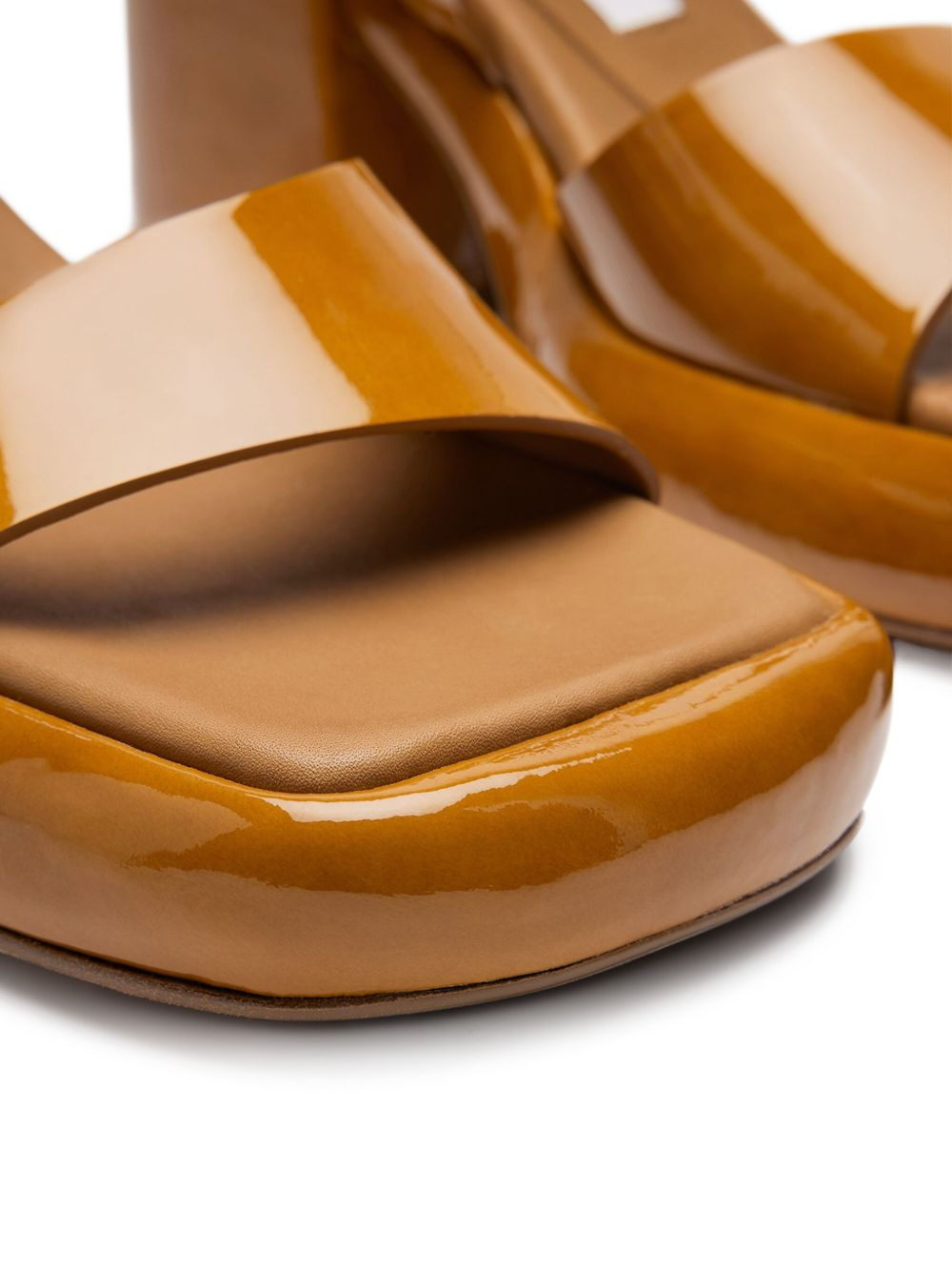 sling back heeled sandals - 5