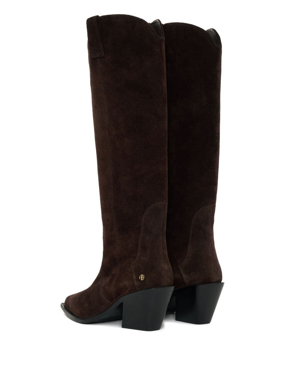 70mm Tania suede knee-high boots - 3