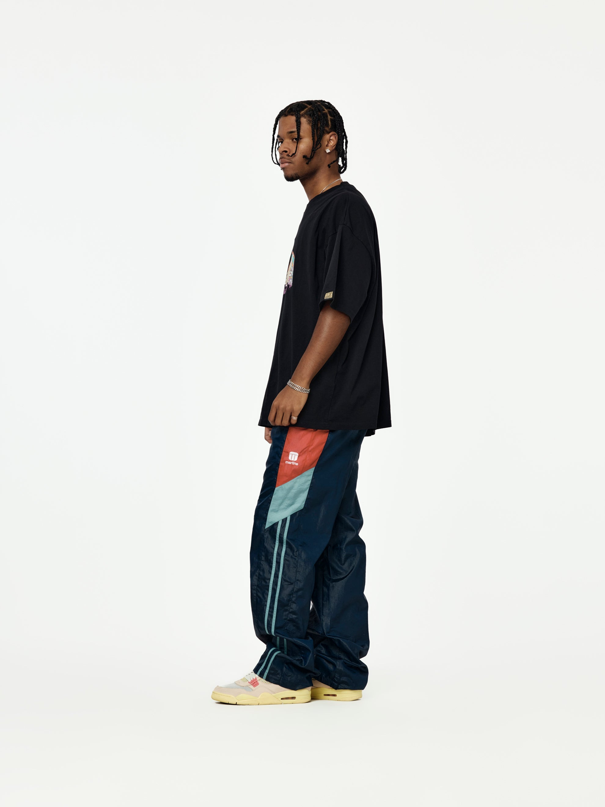 HIGH ON HOPE S/S OVERSIZED T-SHIRT (BLACK) - 5