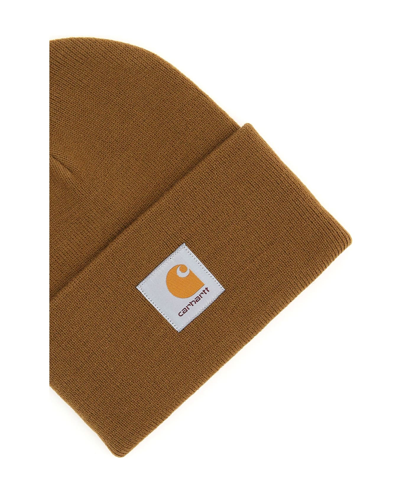 Beanie Hat With Logo Patch - 3