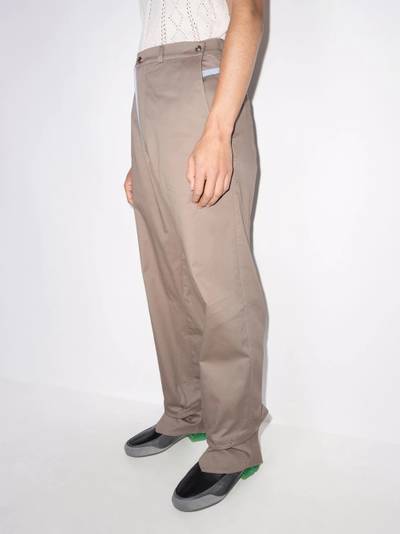 Kiko Kostadinov Haidu straight-leg trousers outlook