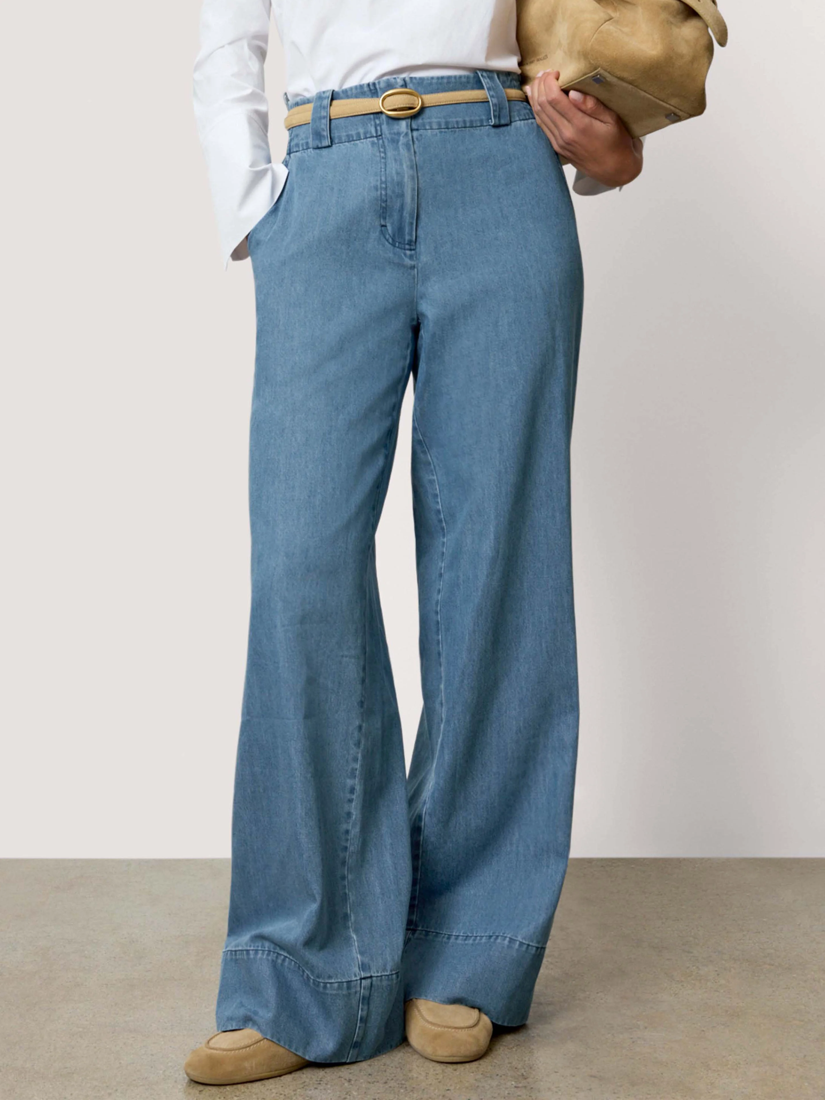 The Lani Denim Pant - 1
