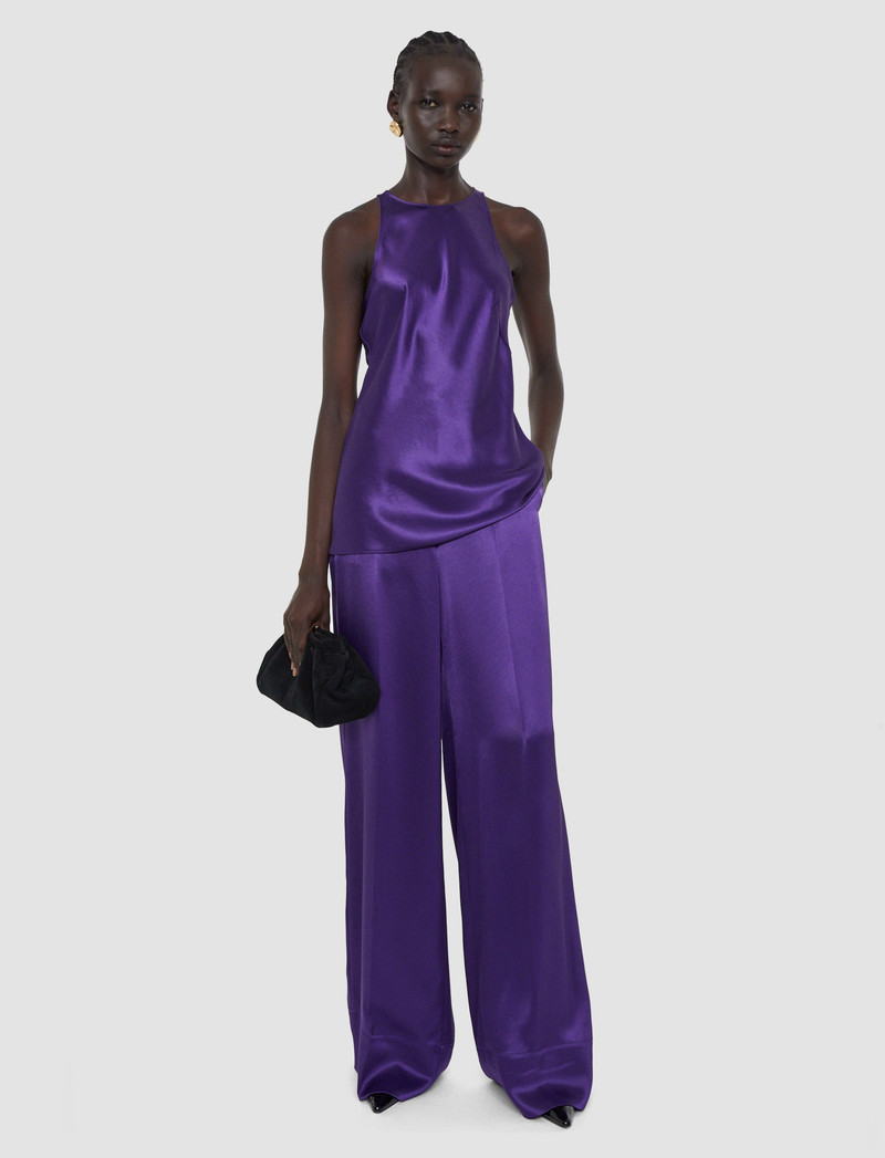 JOSEPH Ritz Double Satin Top outlook