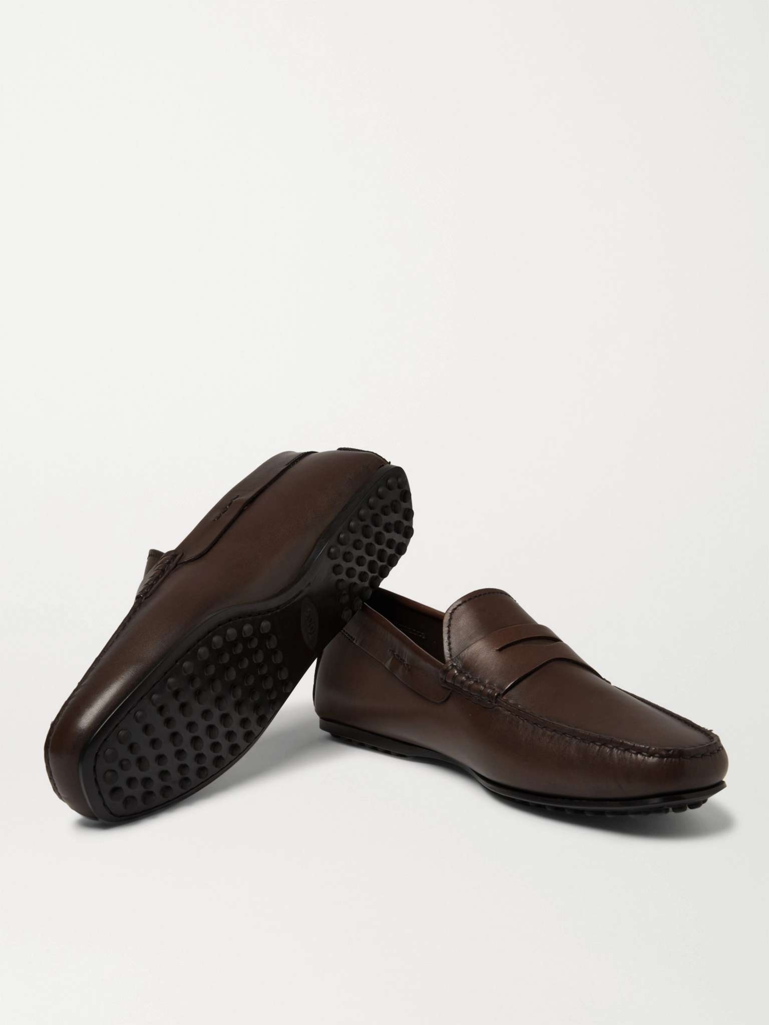 City Gommino Leather Penny Loafers - 7