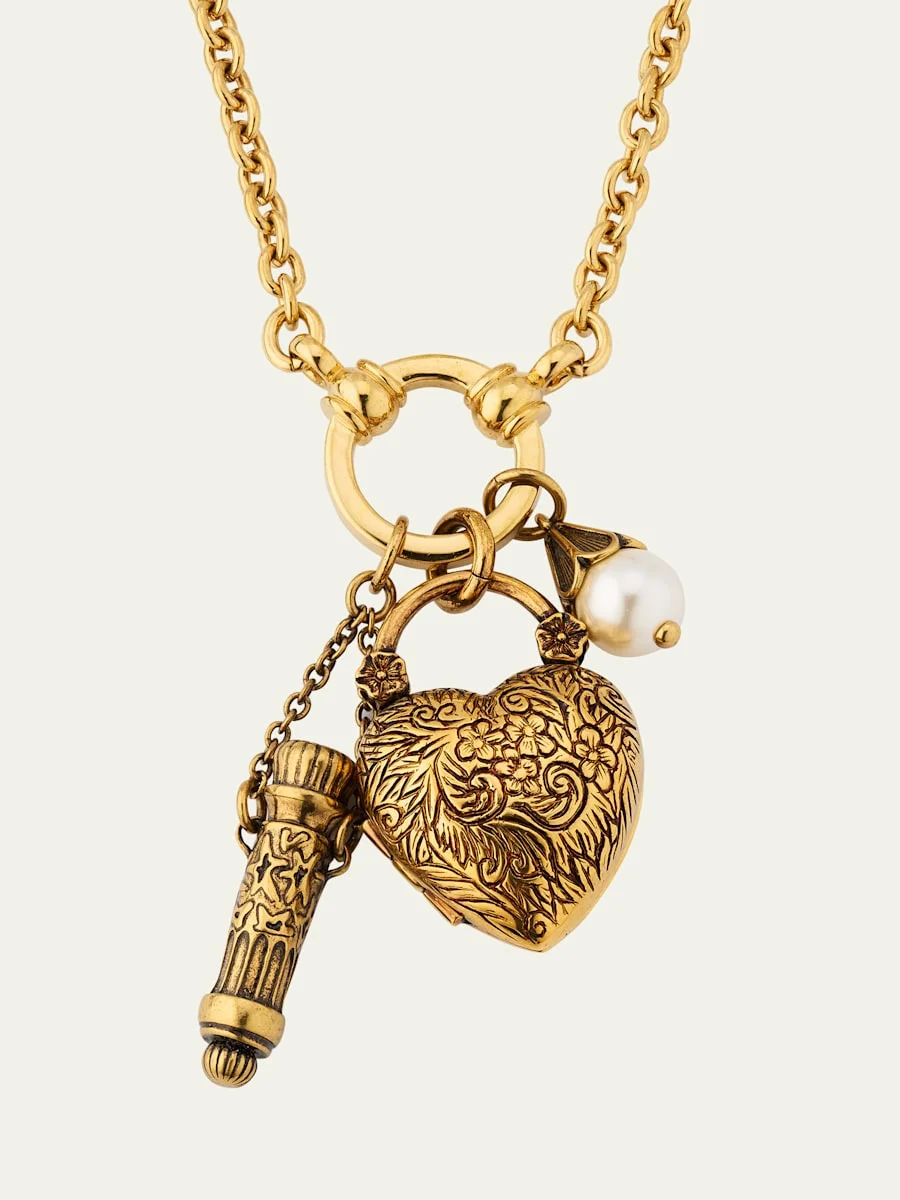 Victorian Charm Necklace - 1