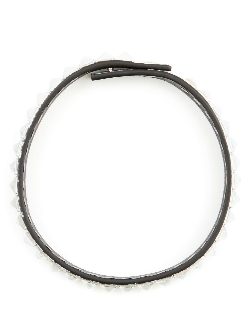 MM6 Maison Margiela stud-embellished leather choker necklace 