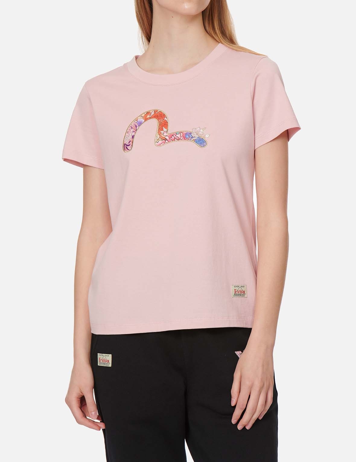 FLORAL-PATTERN SEAGULL PRINT T-SHIRT - 3