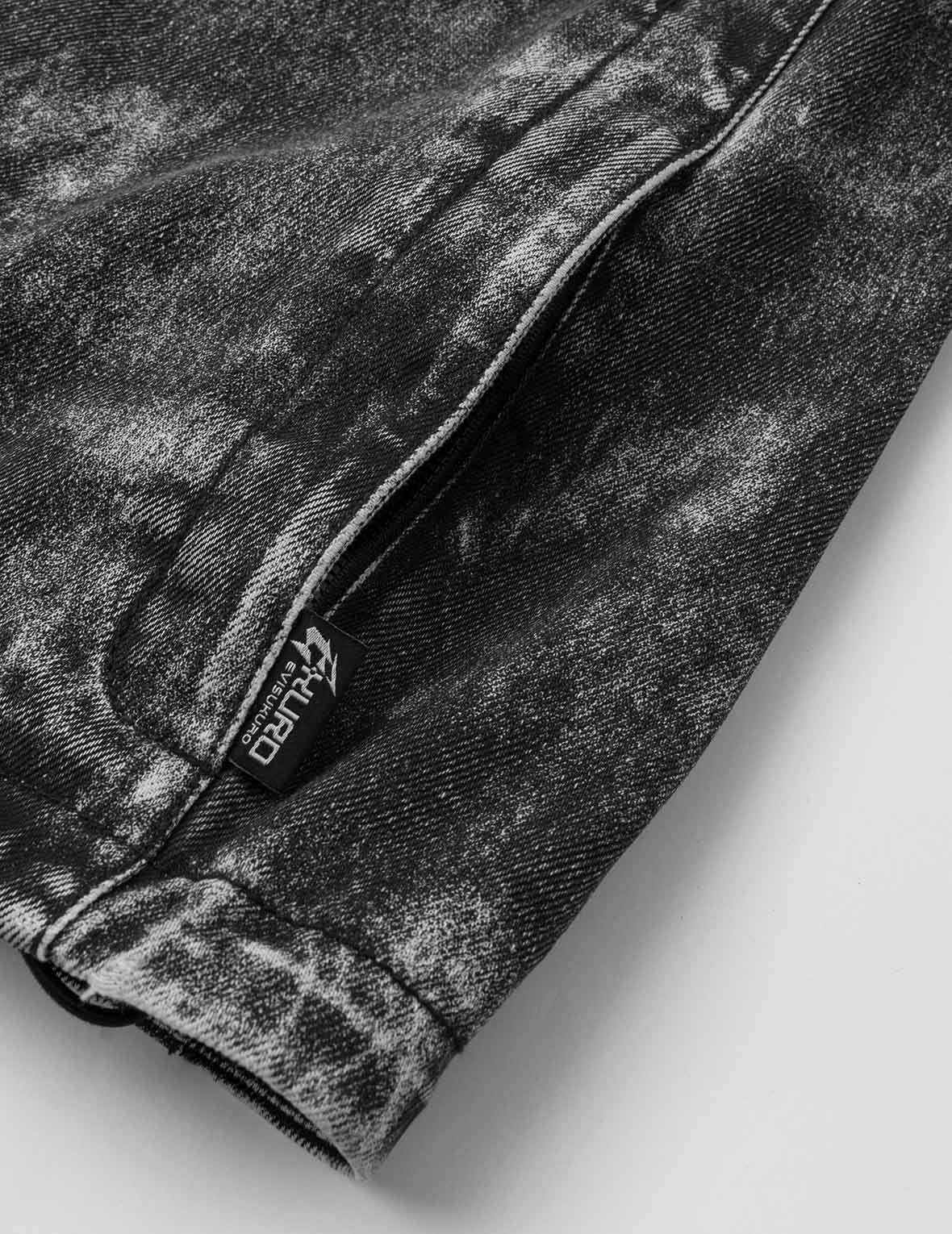 Hand Painted Allover Print Regular Fit Jacket - 11