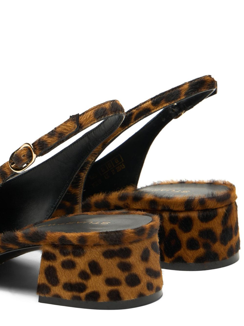 35mm Maeve slingback leopard pumps 5