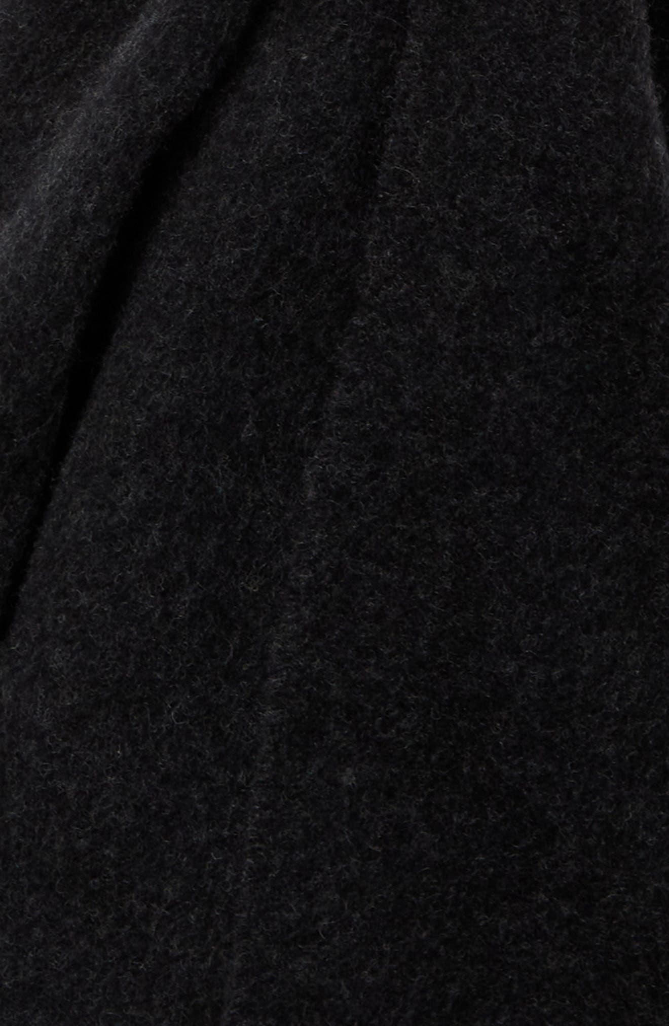 TOTEME Classic Wide Virgin Wool Scarf in Dark Grey Melange at Nordstrom - 4