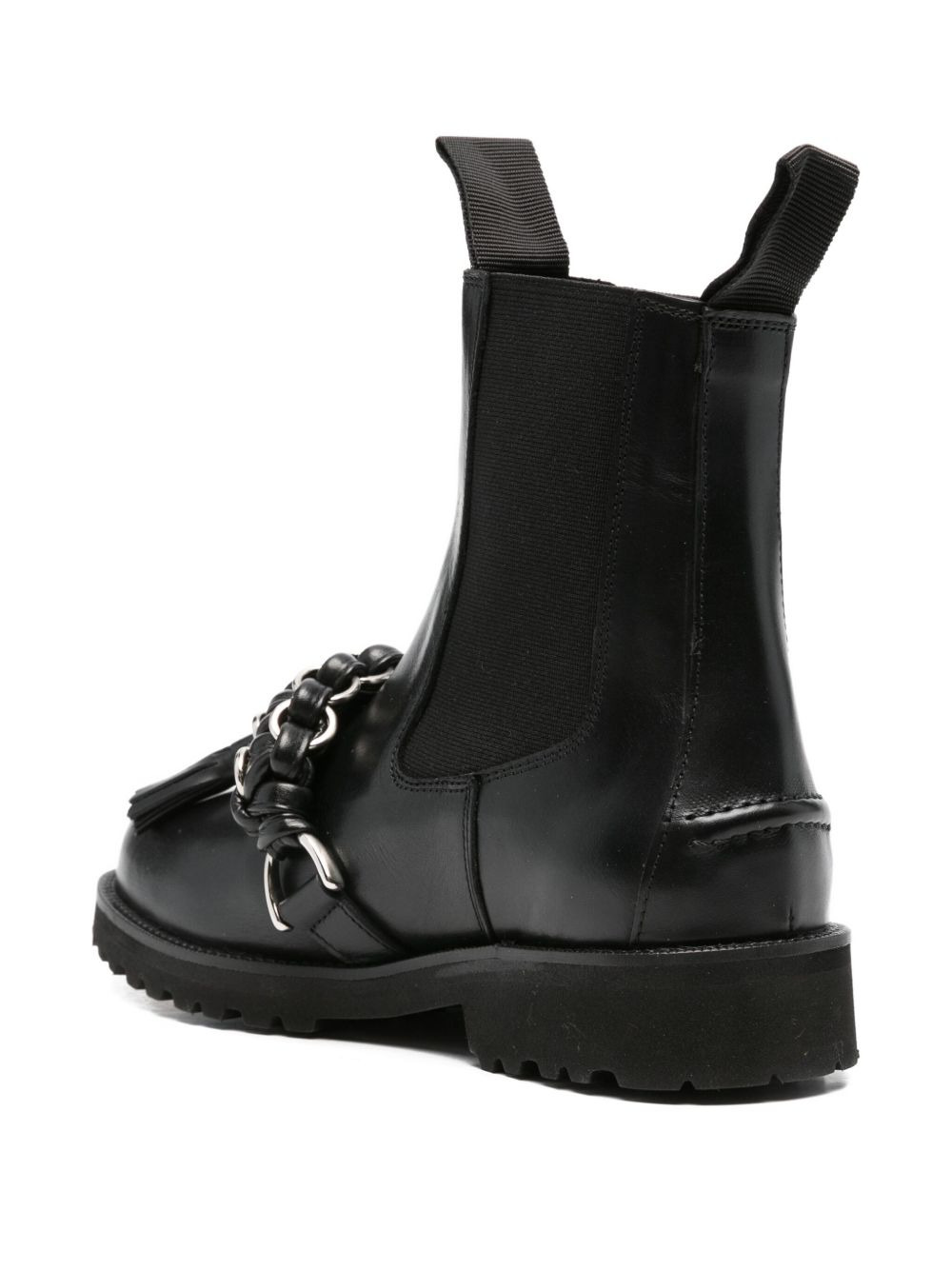 chain-tassel Chelsea boots - 3