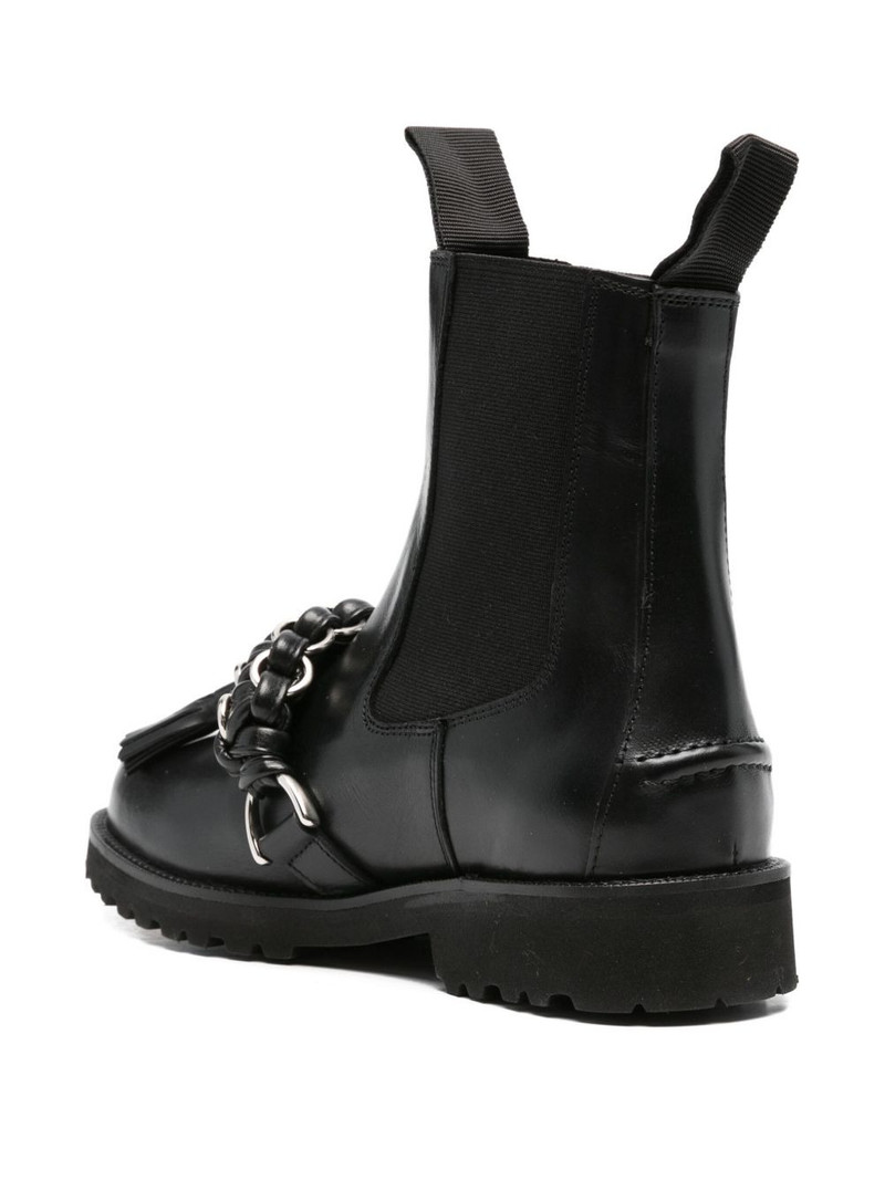 chain-tassel Chelsea boots 3