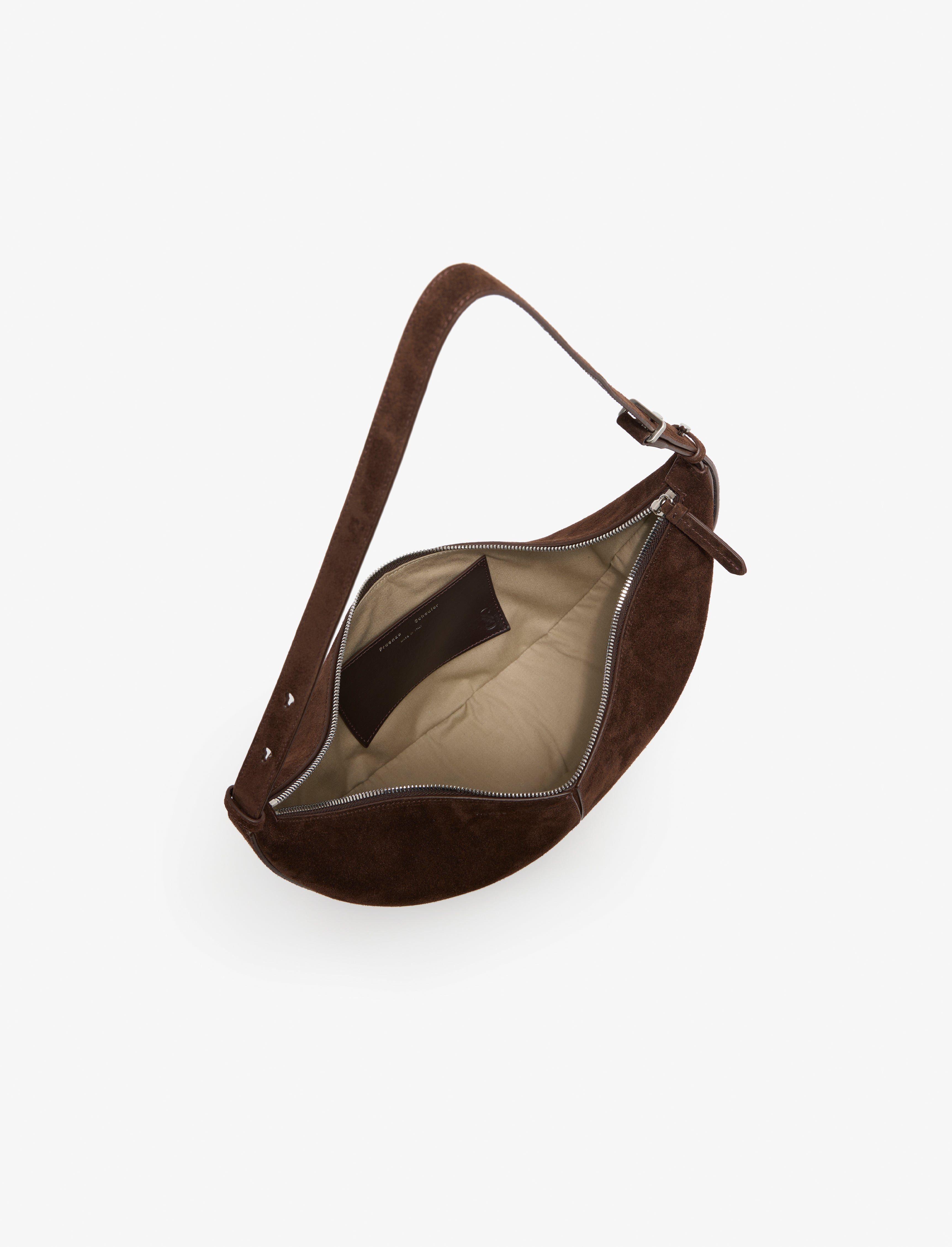 Slide Bag in Soft Suede - 5