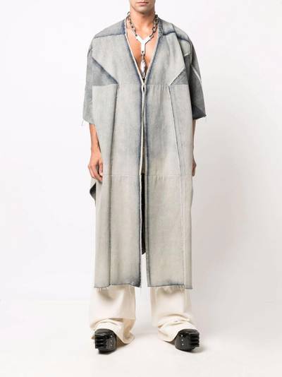 Rick Owens Peter patchwork cloak outlook