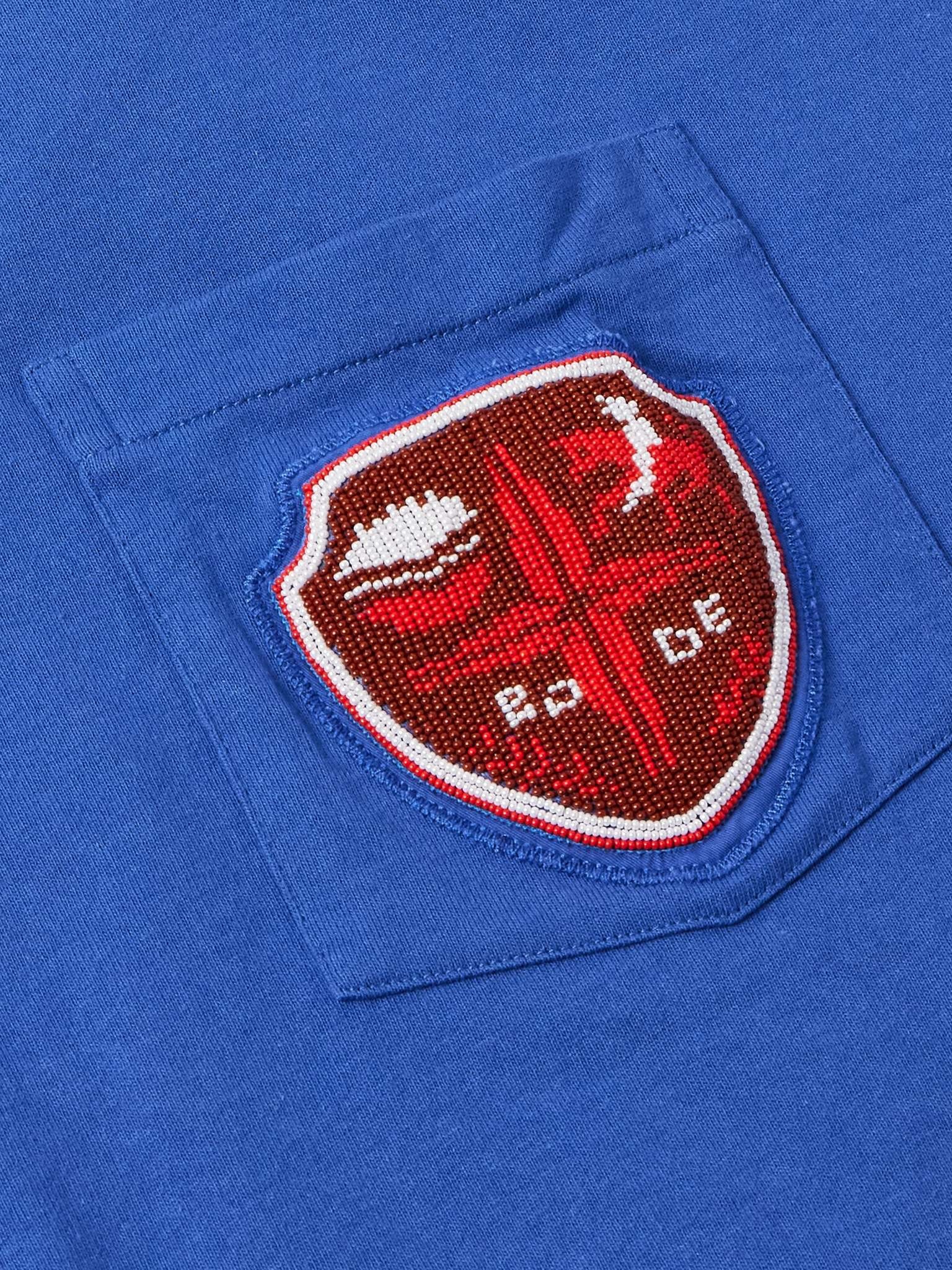 Logo-Embellished Cotton-Jersey T-Shirt - 5