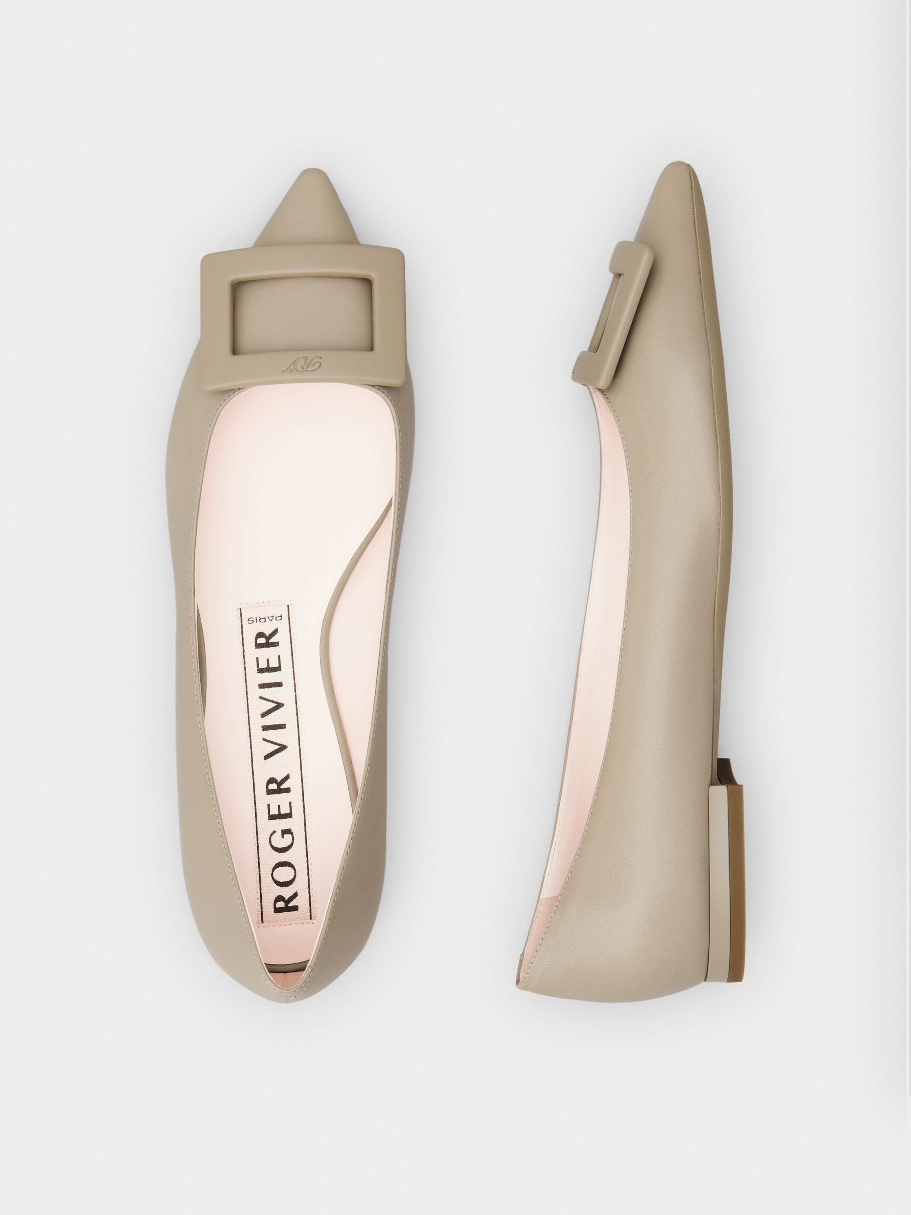 Gommettine Ballerinas in Nappa Leather - 4