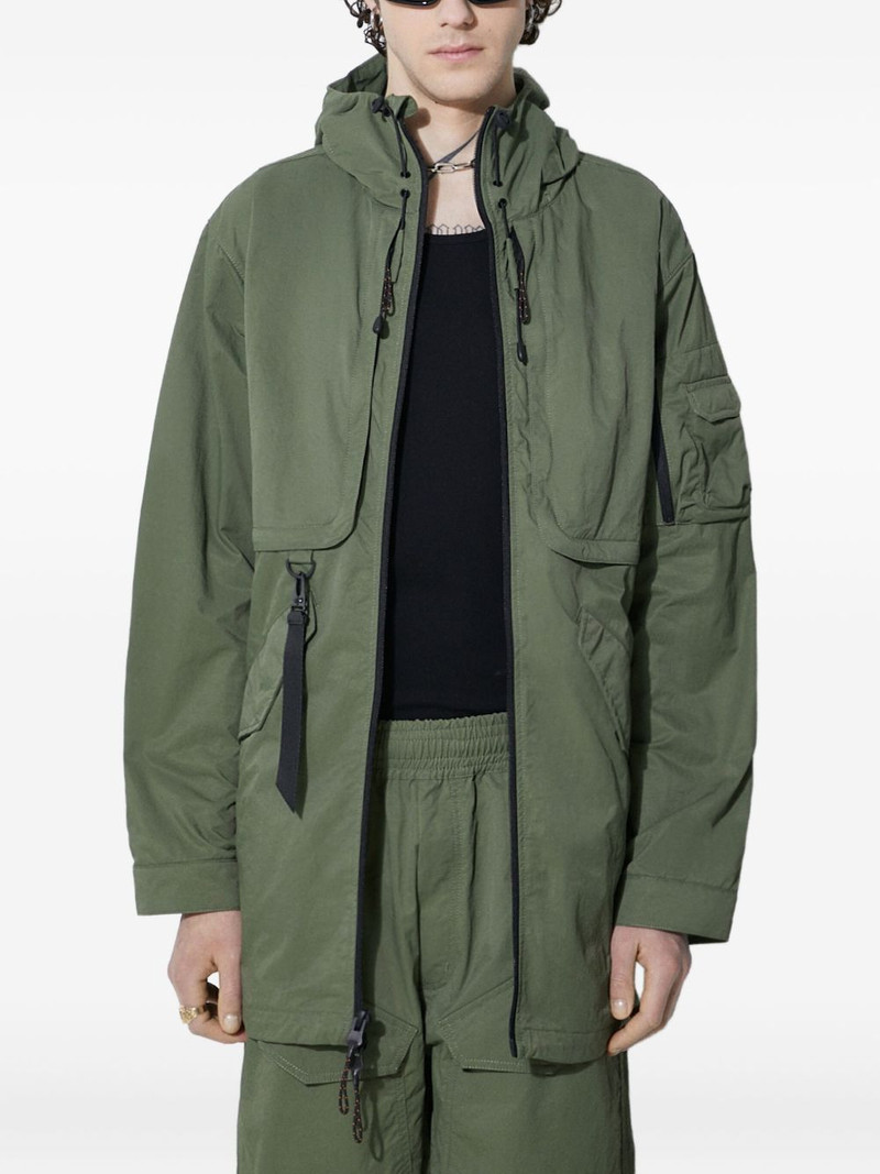 Utility UV Fishtail hooded jacket 5
