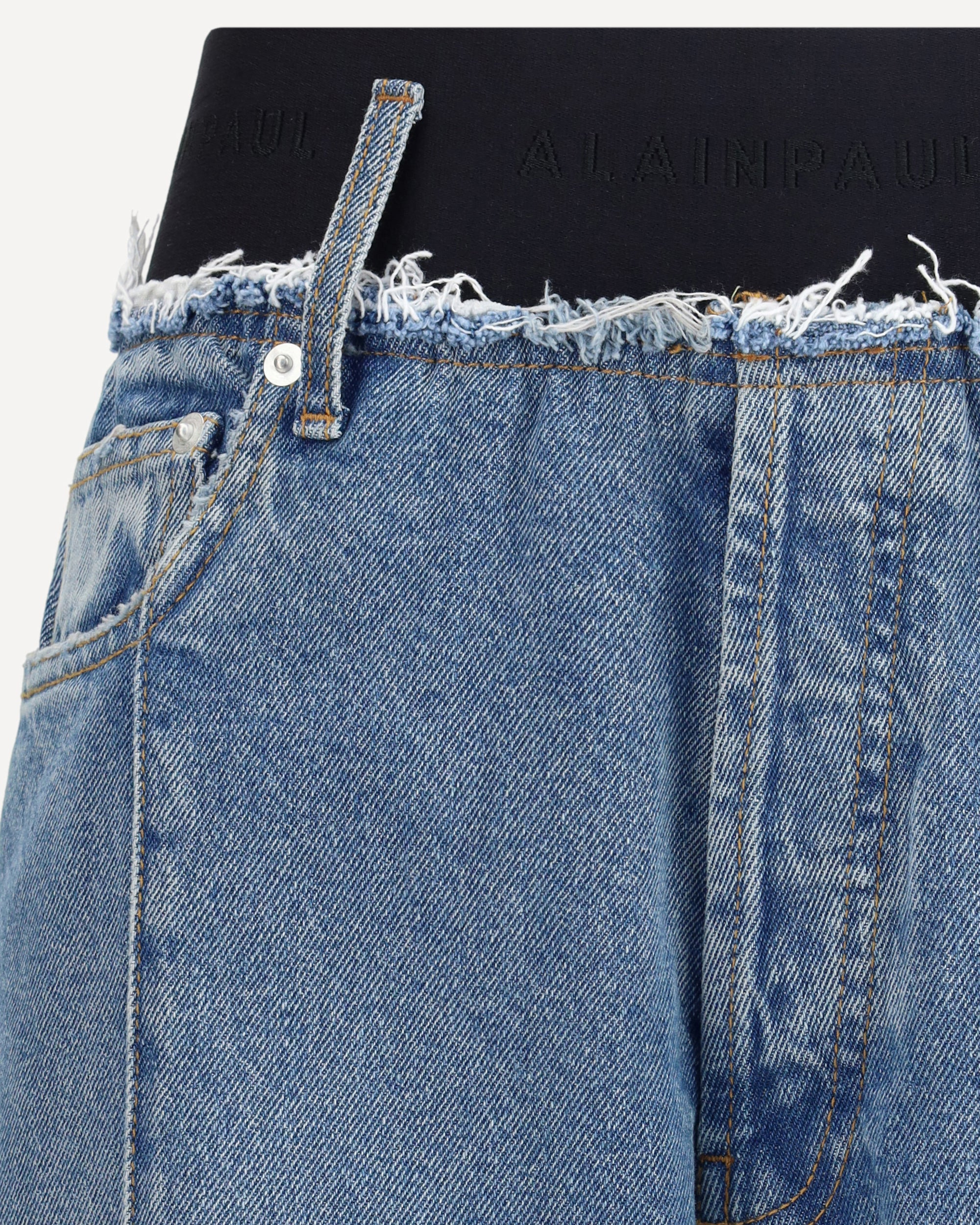 Elastic waist Jeans - 3