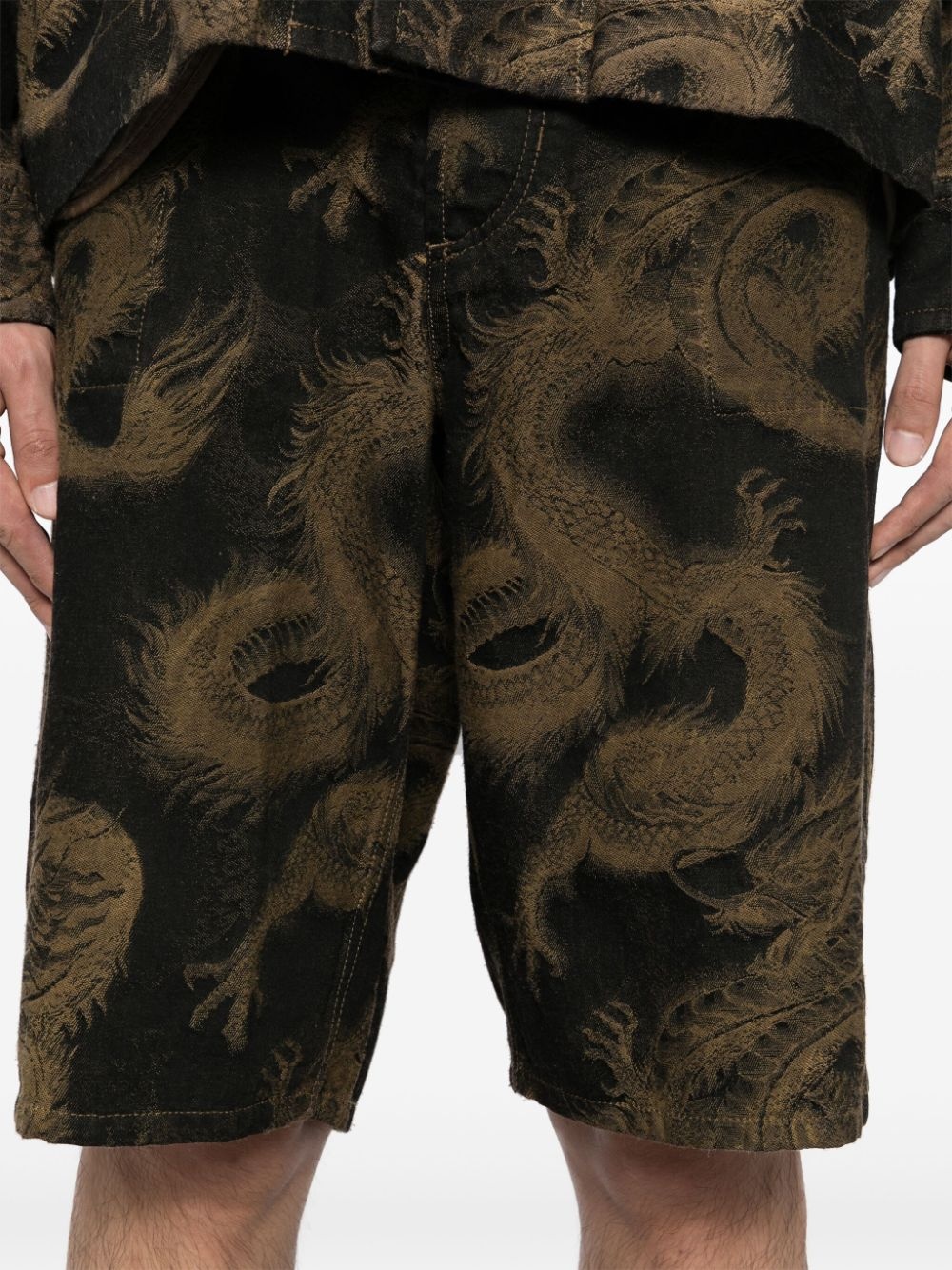 cotton bermuda shorts - 5
