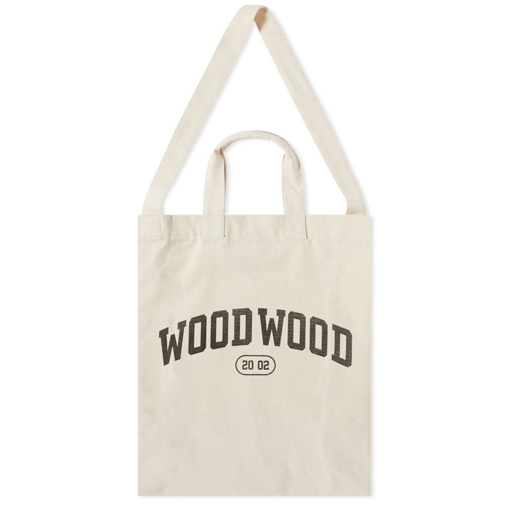 Wood Wood Arch Logo Shopper Tote - 1