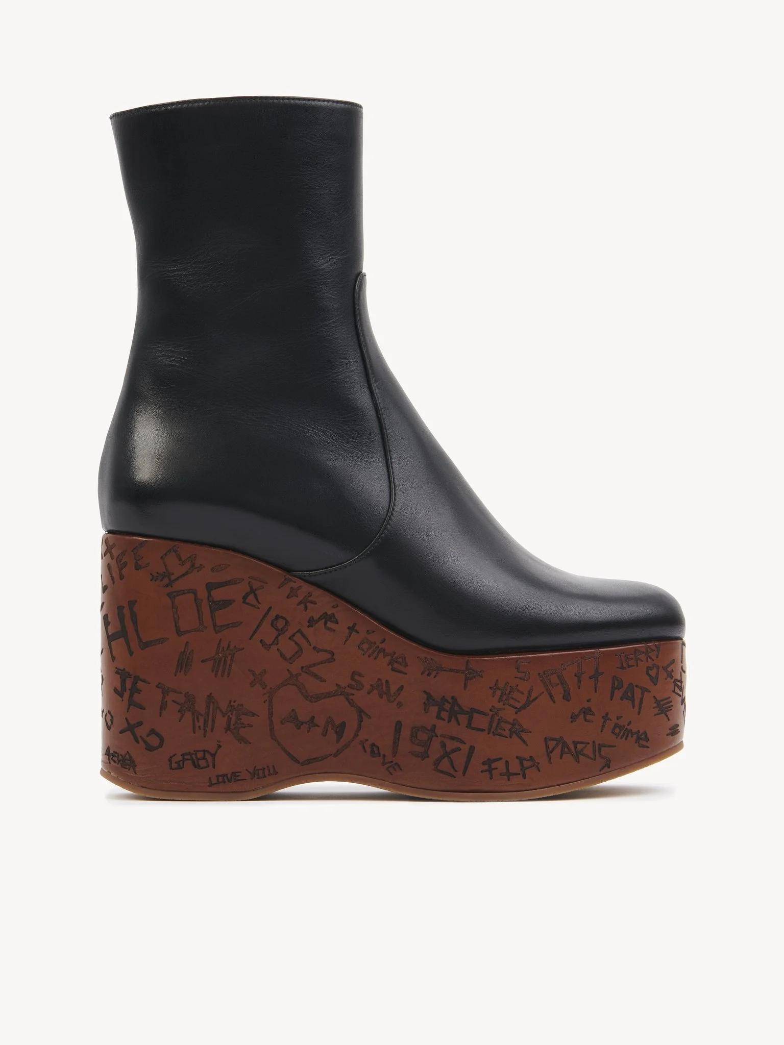 MAXIME WEDGE ANKLE BOOT - 1