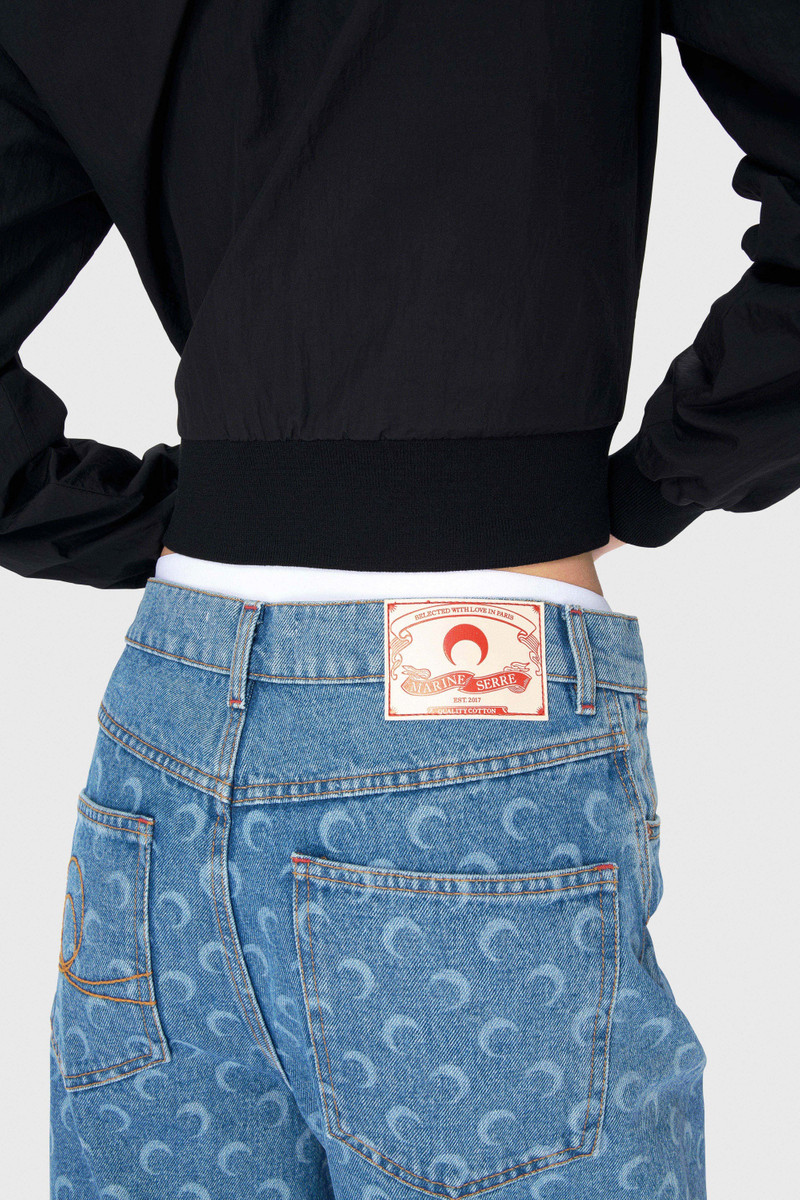 Moon Laser Denim Bermudas 4