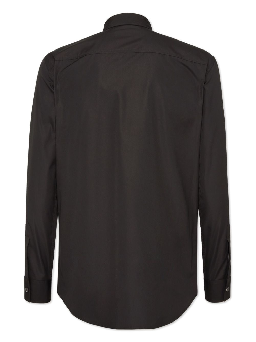 logo-print cotton shirt - 2
