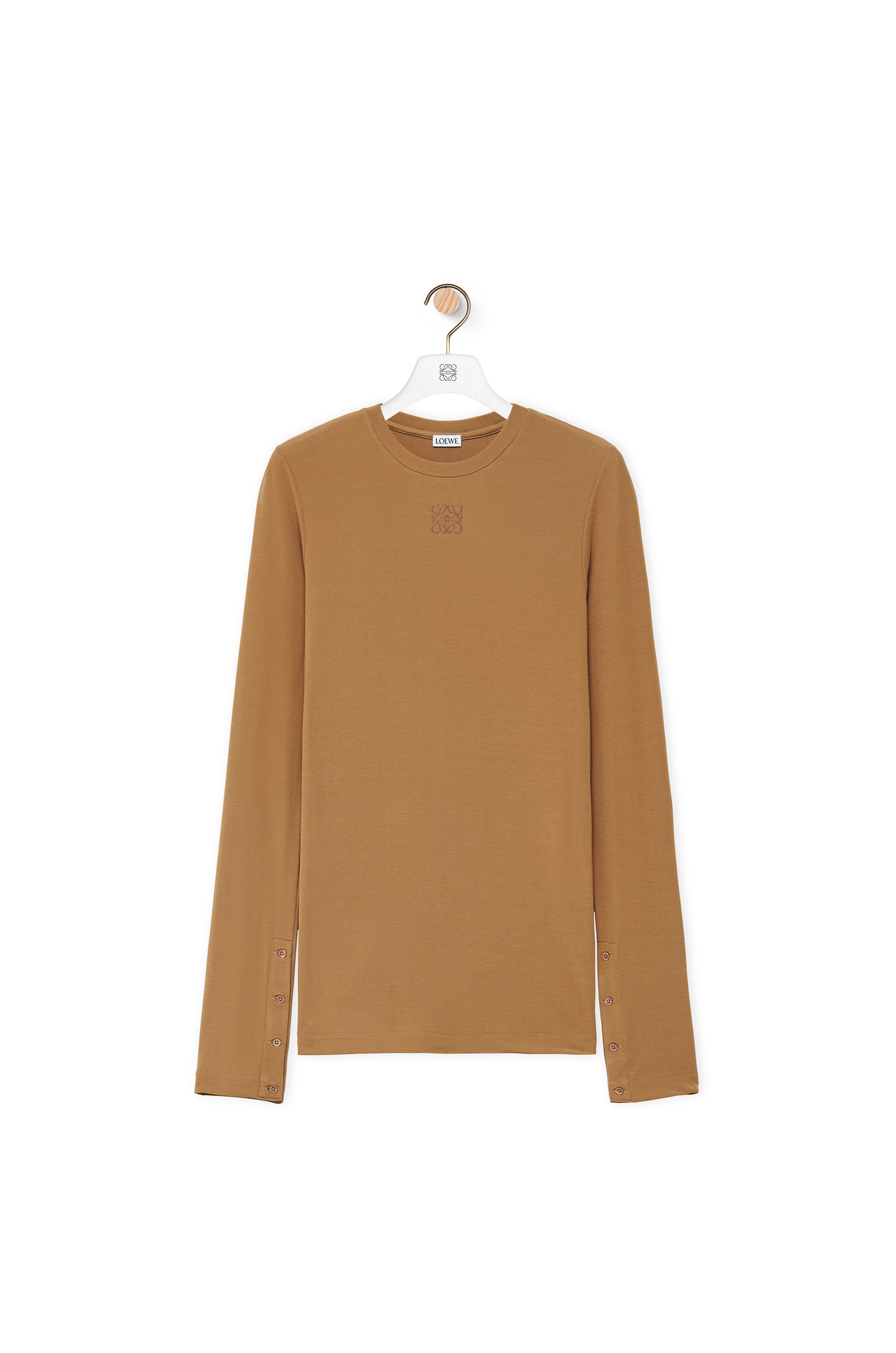 Long sleeve top in modal - 1