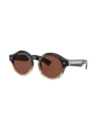 Oliver Peoples Cassavet round sunglasses outlook