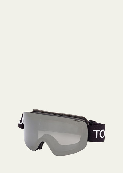 TOM FORD Men's Plastic Shield Ski Goggles outlook