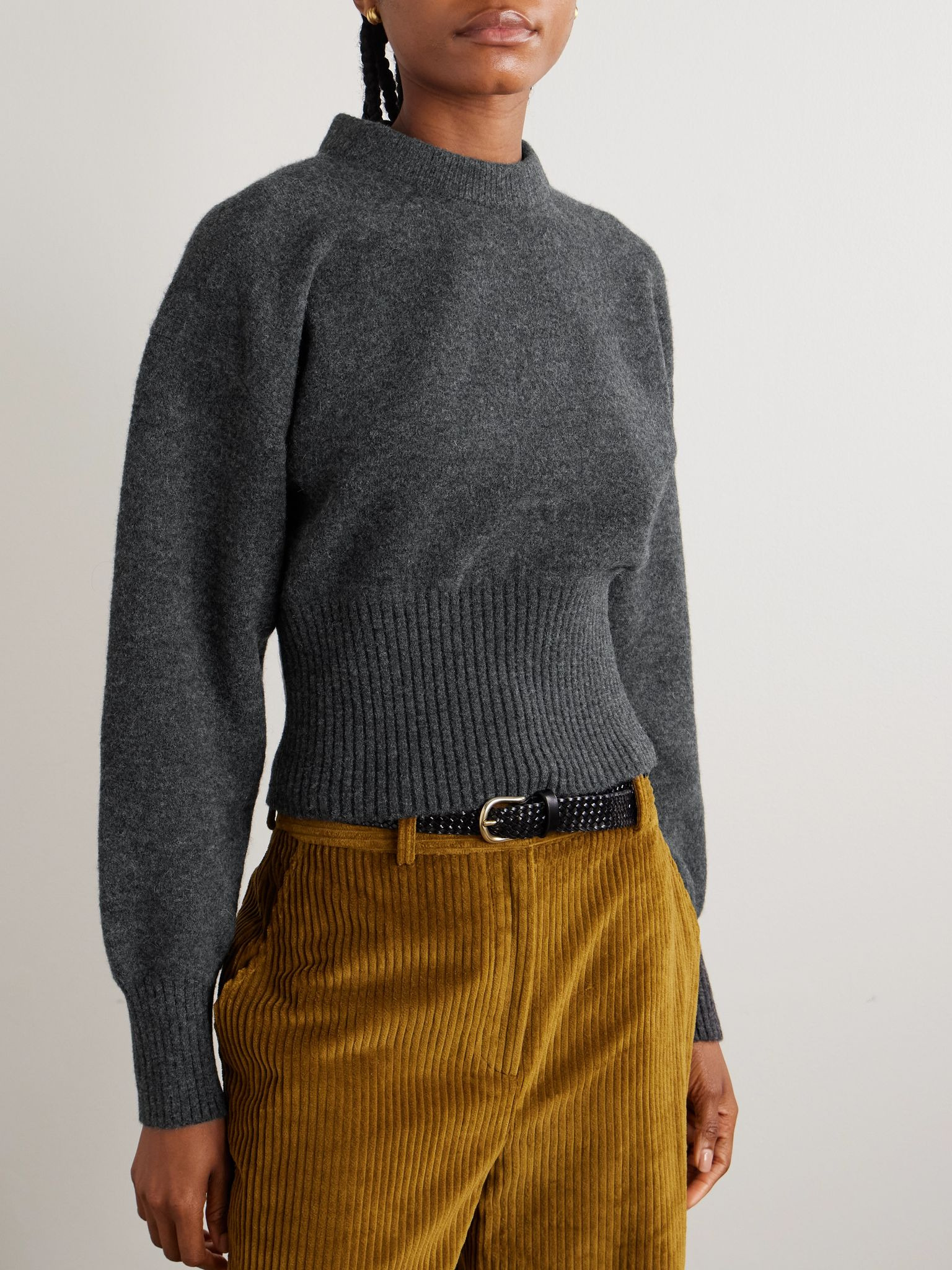 Randi knitted sweater Dark gray - 3