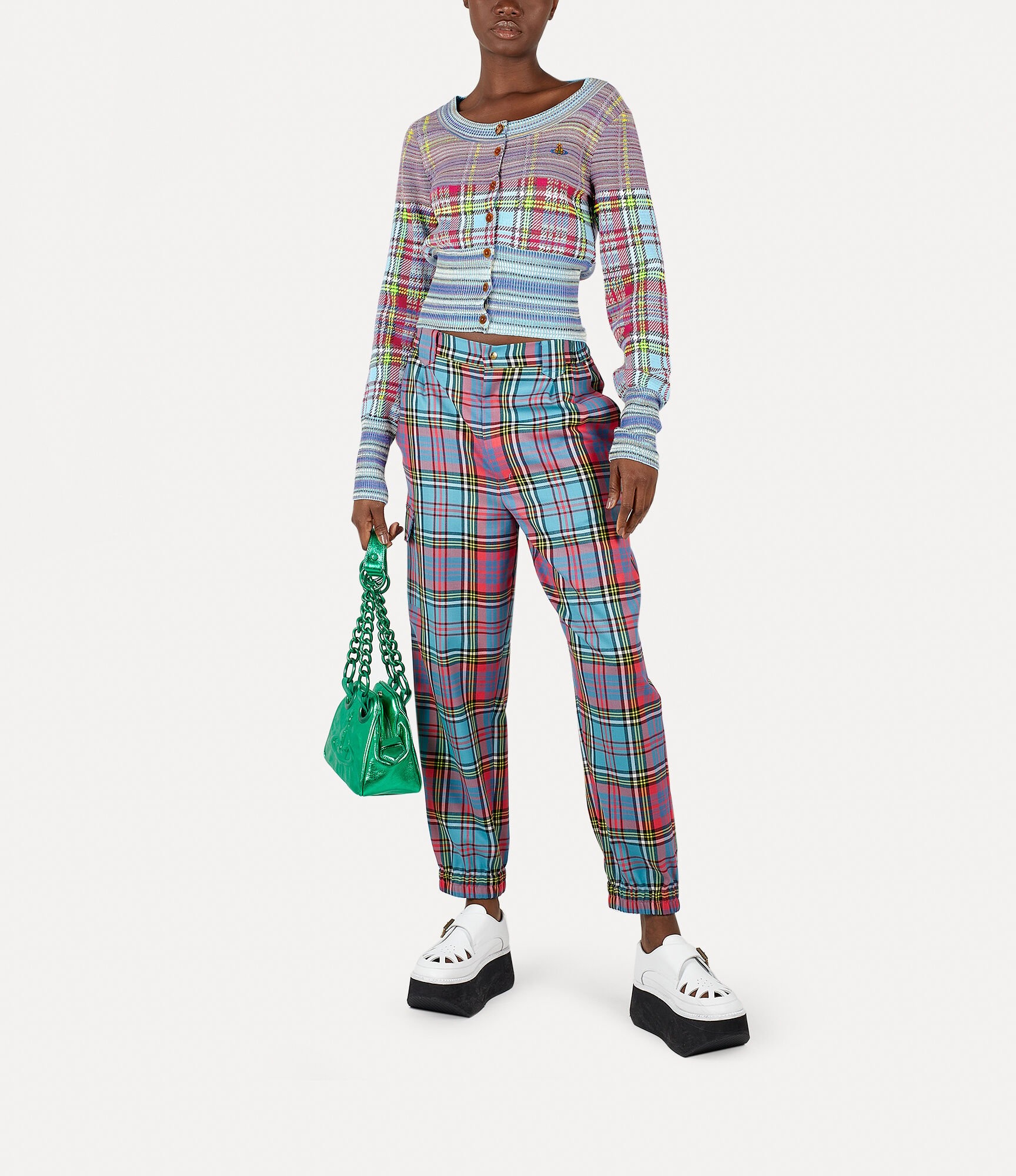 TARTAN CARDI - 2