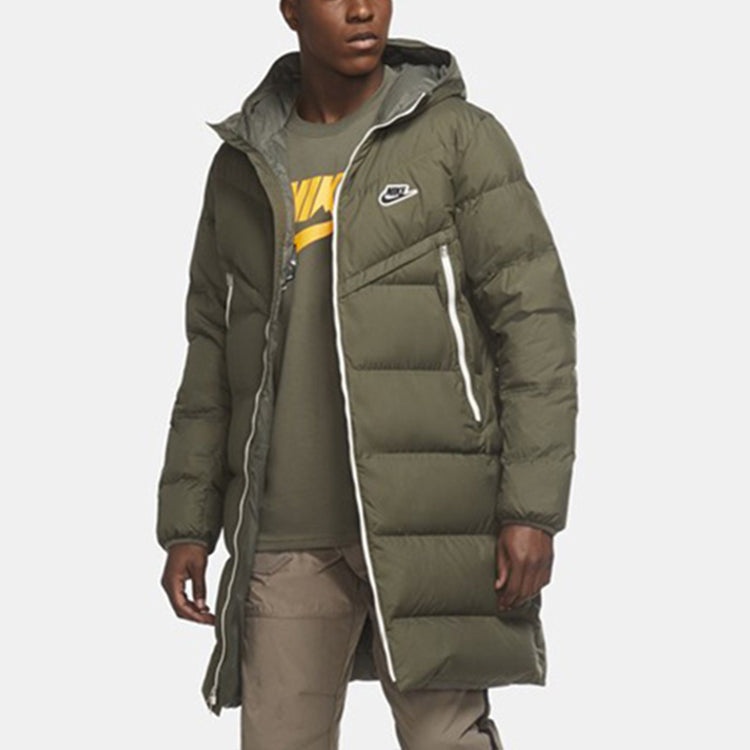 Nike Nike Sportswear Down Windrunner Coat Army green CU4409 380 REVERSIBLE