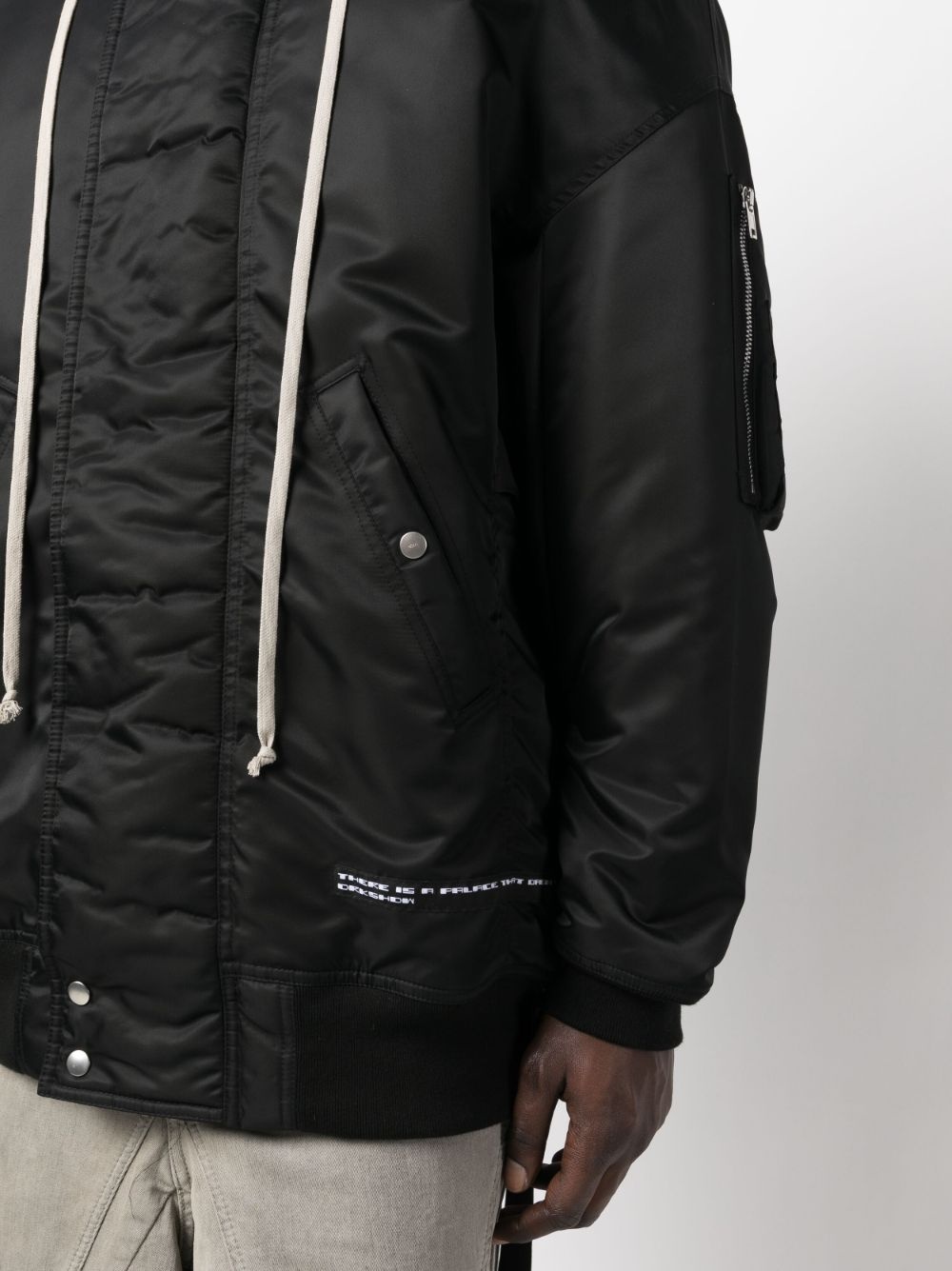 【関税込み】Rick Owens DRKSHDW ブラック ロゴプリント ベルト DRKSHDW - ACCESSORIES - Rick Owens