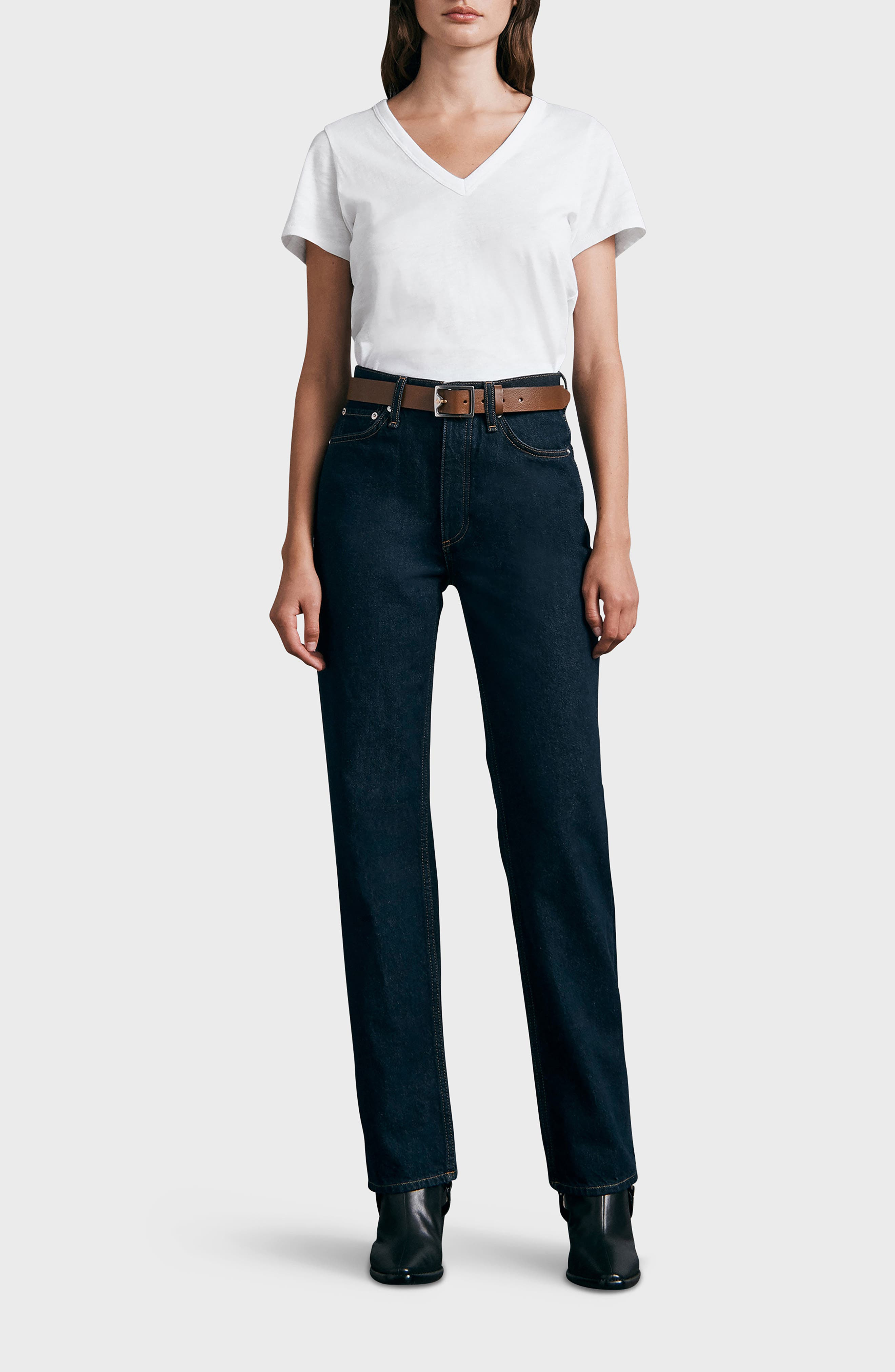 The Vee Slub Cotton T-Shirt - 7