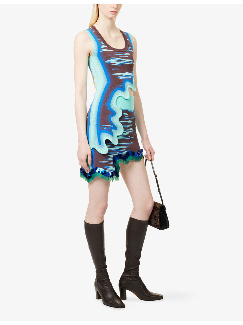 PH5 Kerry Wavy-Hem Stretch-Knit Tank Top outlook