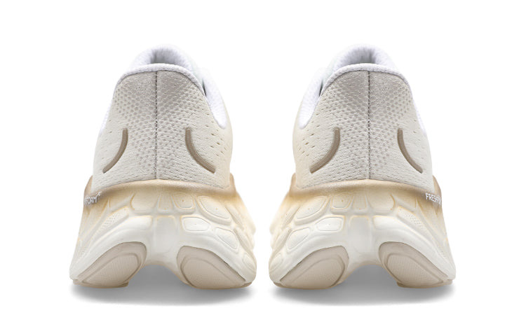 (WMNS) New Balance Fresh Foam X More v4 'White Gold Metallic' WMORCW4 - 4