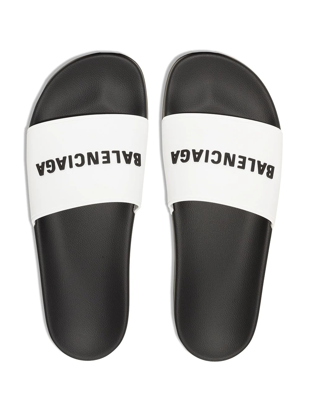 logo-embellished flat slides - 4