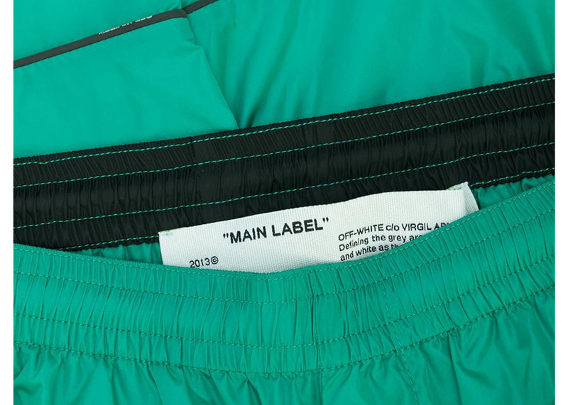Off-White OFF-WHITE Track Pants Mint Green outlook