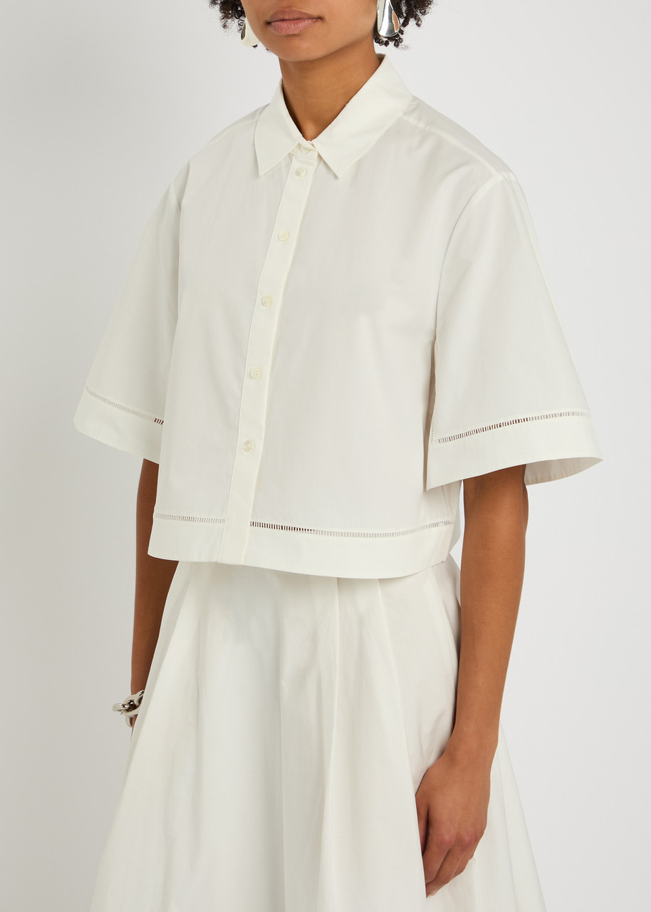 Rohe Embroidered Cotton-poplin Shirt - 2