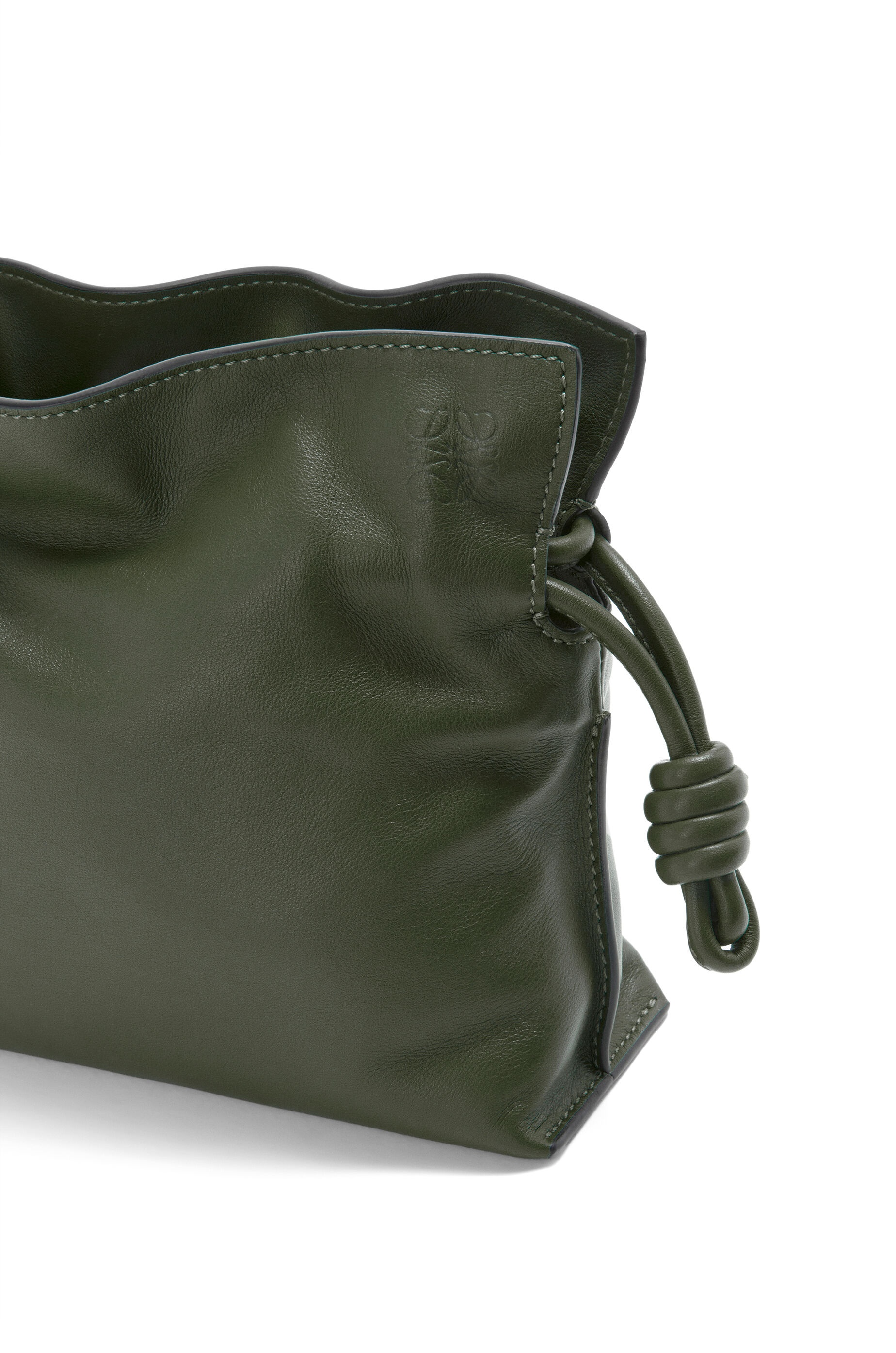 Mini Flamenco clutch in nappa calfskin - 6