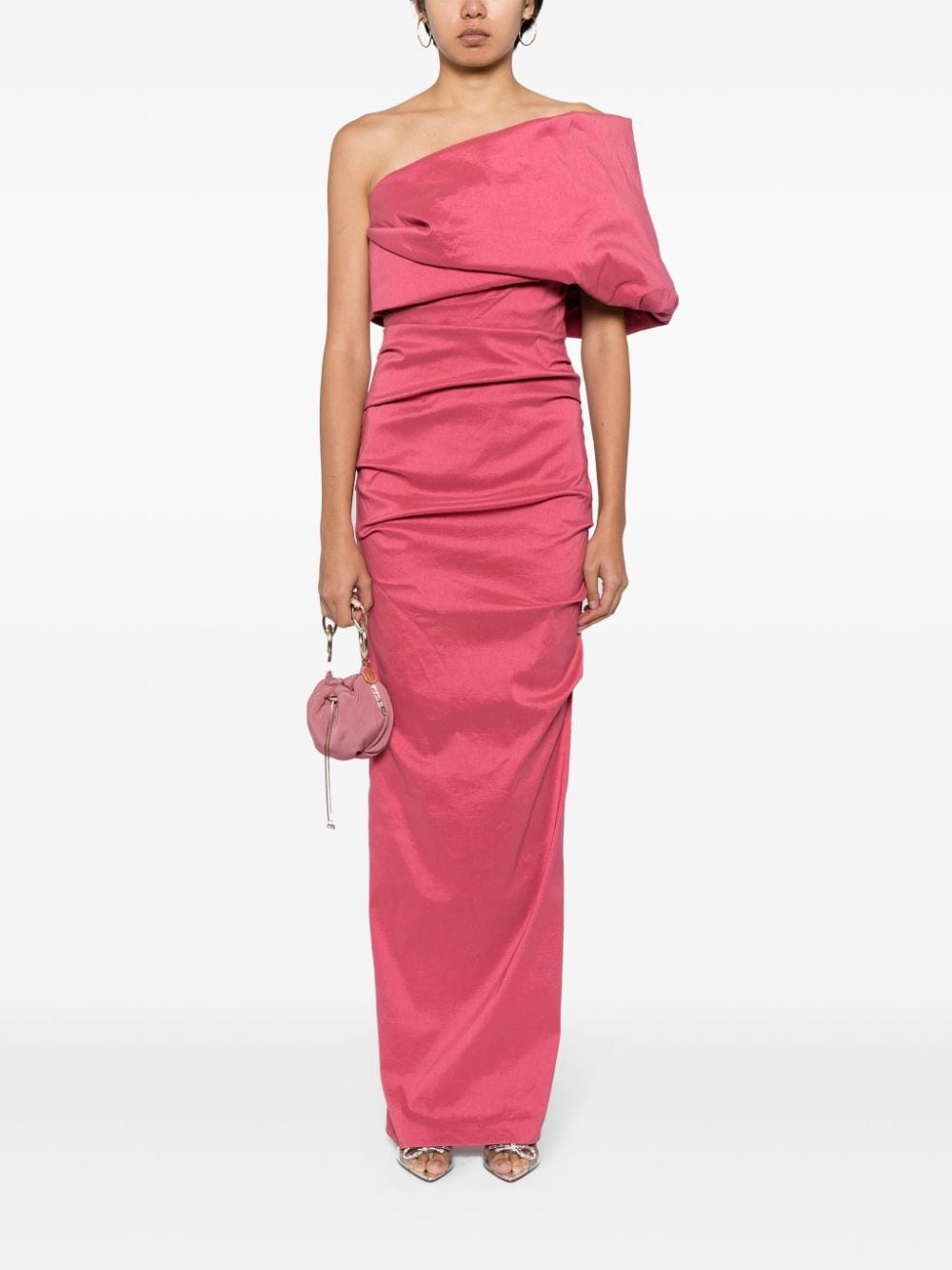 Kat one-shoulder gown - 2