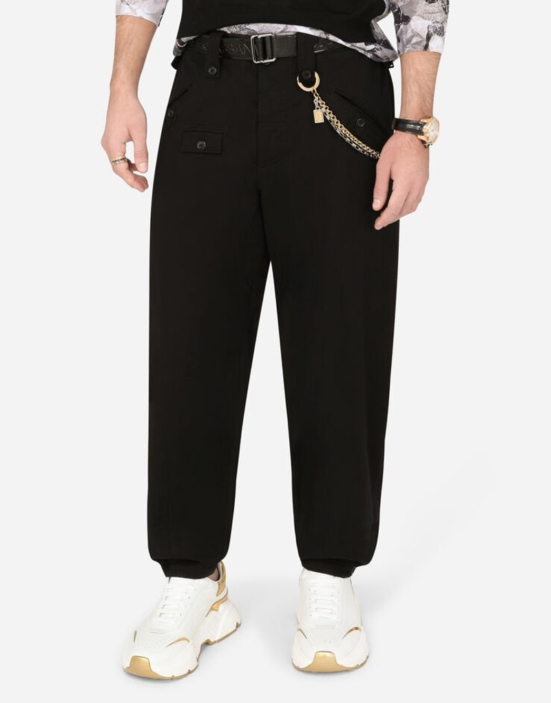 Dolce & Gabbana Double chain keychain outlook