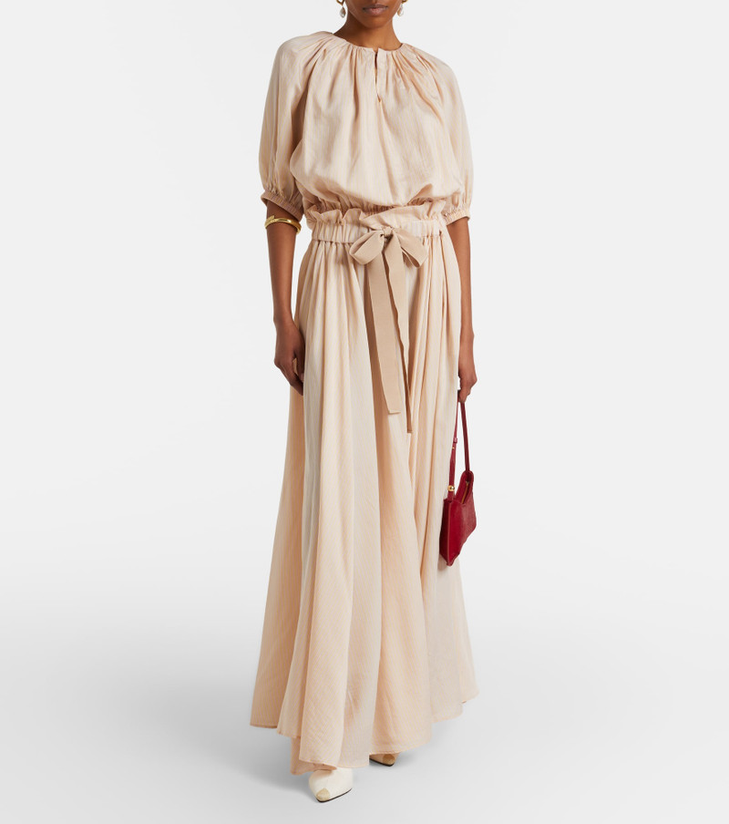 PATOU Striped maxi skirt outlook
