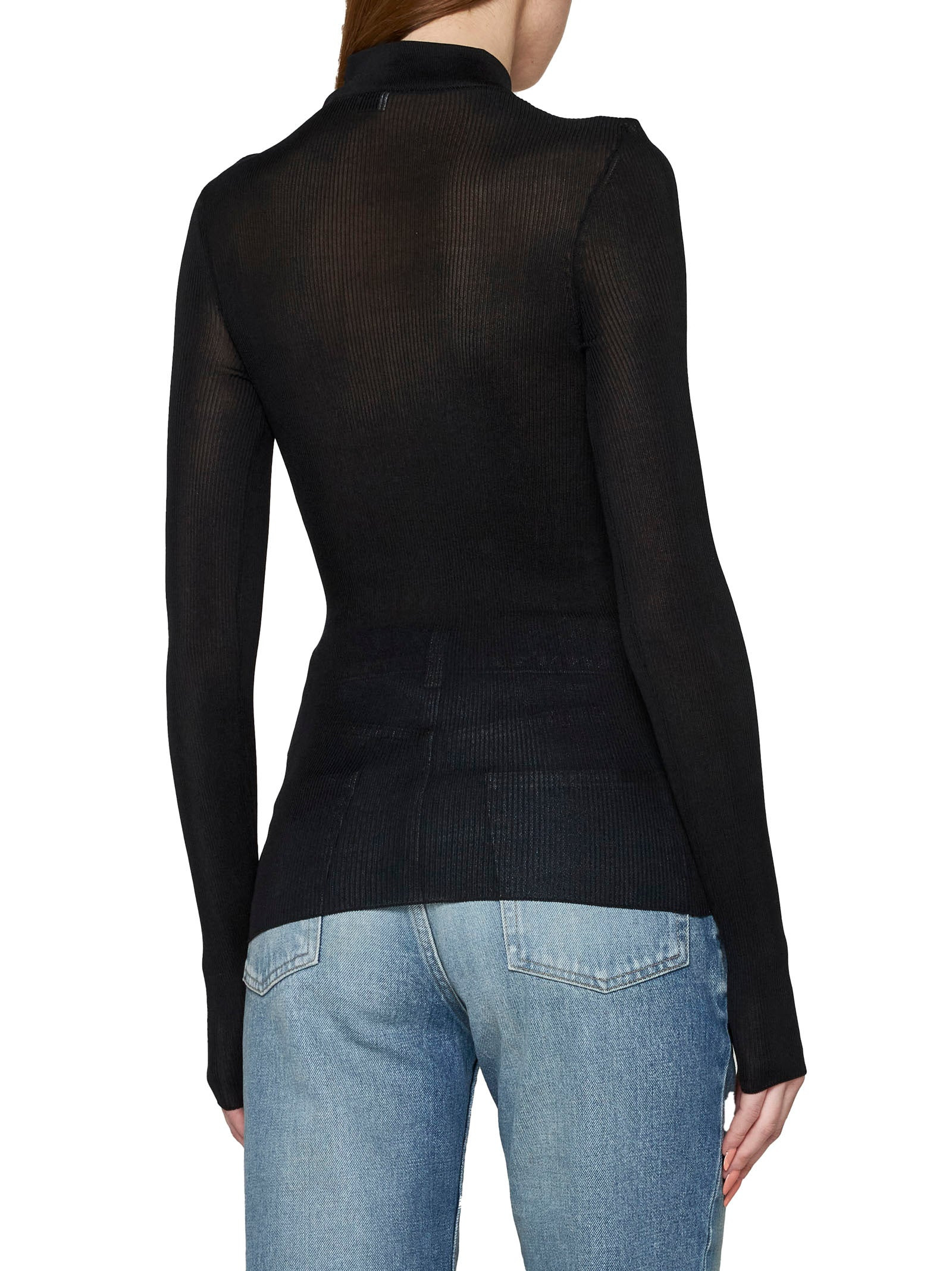 Saint Laurent Women Saint Laurent<Br/>Ribbed Sweater - 3