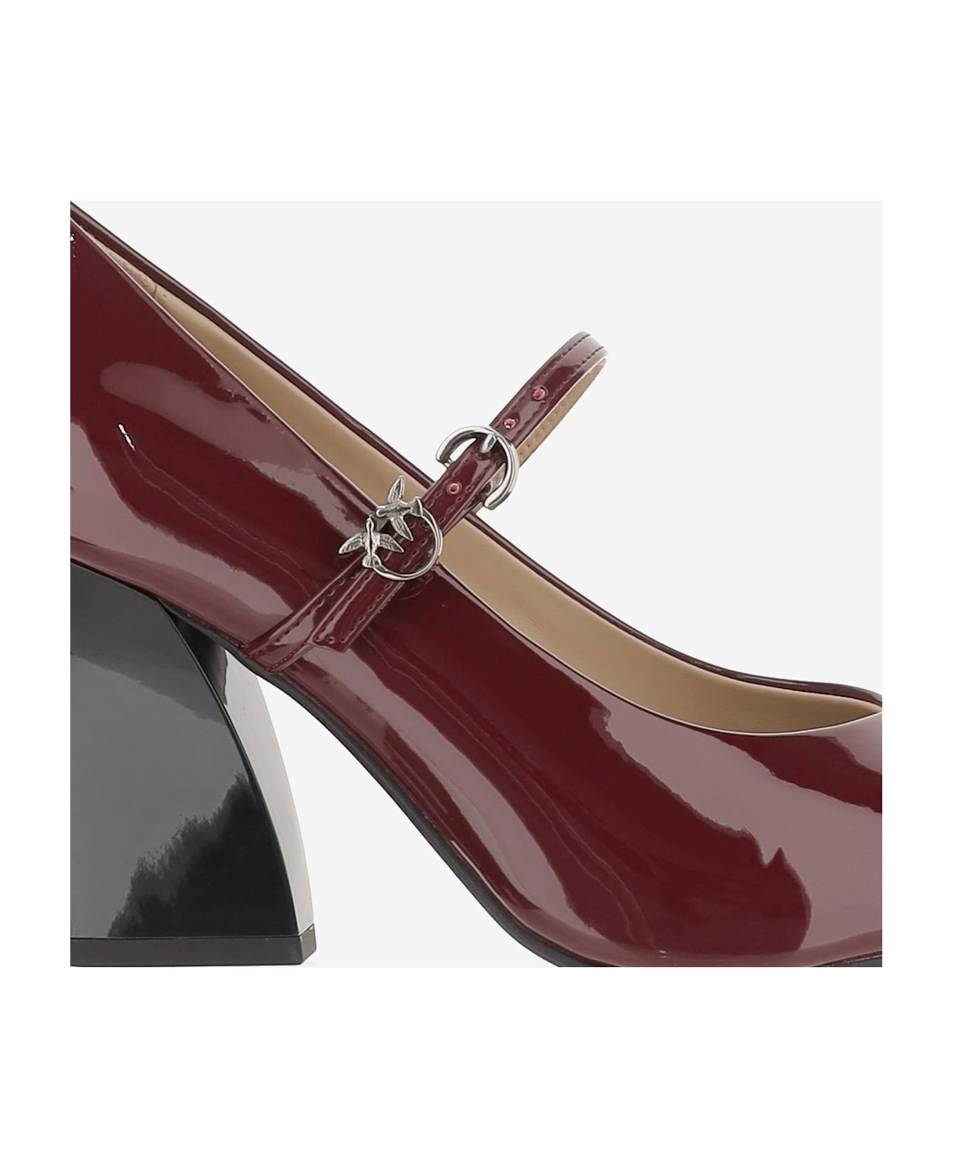 Shiny Leather Pumps - 5