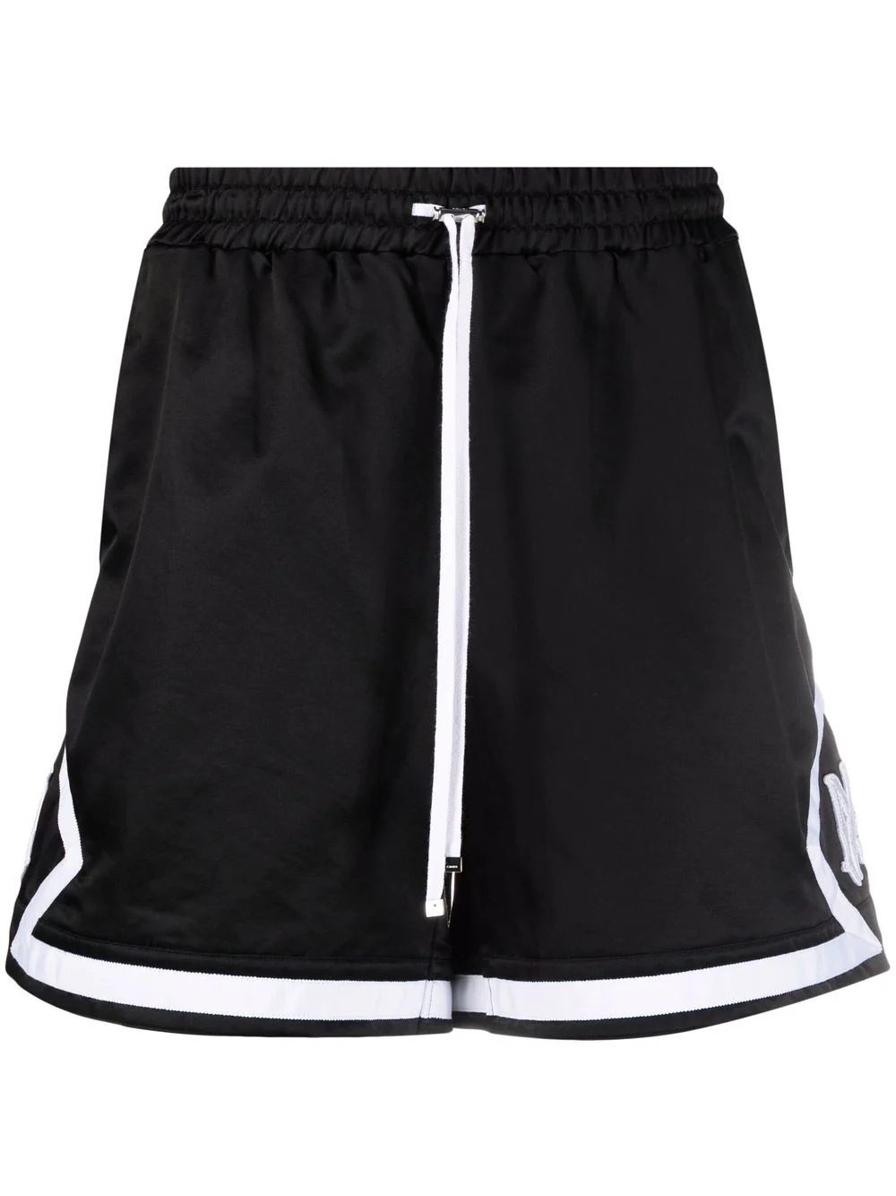 logo patch track shorts - 1