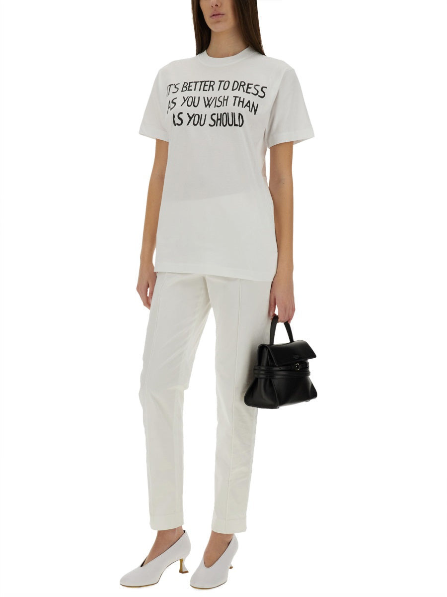 Moschino Women T-Shirt With Print - 2